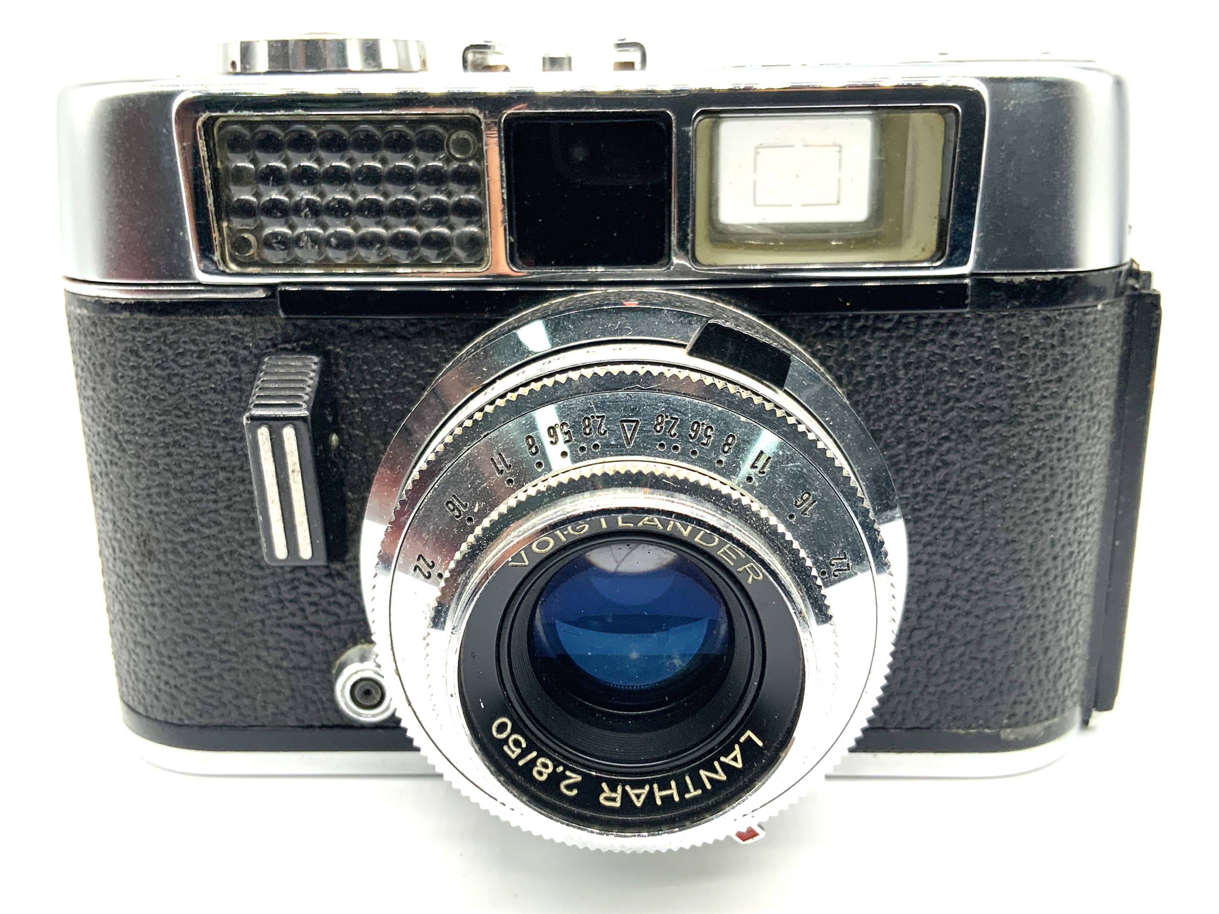 Voigtländer Vito CD Sucherkamera mit Lanthar 2.8/50 Pronto 250 S Analogkamera