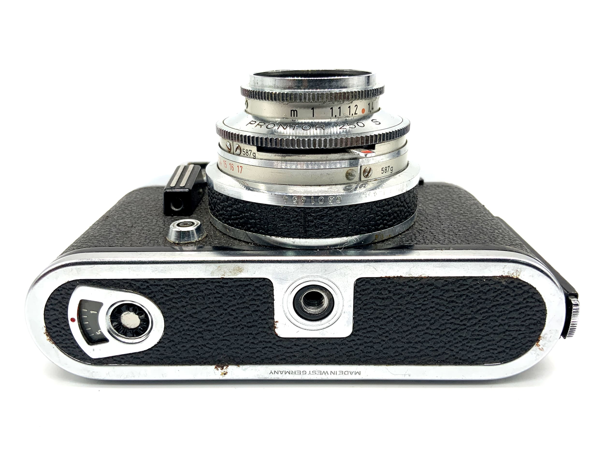 Voigtländer Vito CD Sucherkamera mit Lanthar 2.8/50 Pronto 250 S Analogkamera