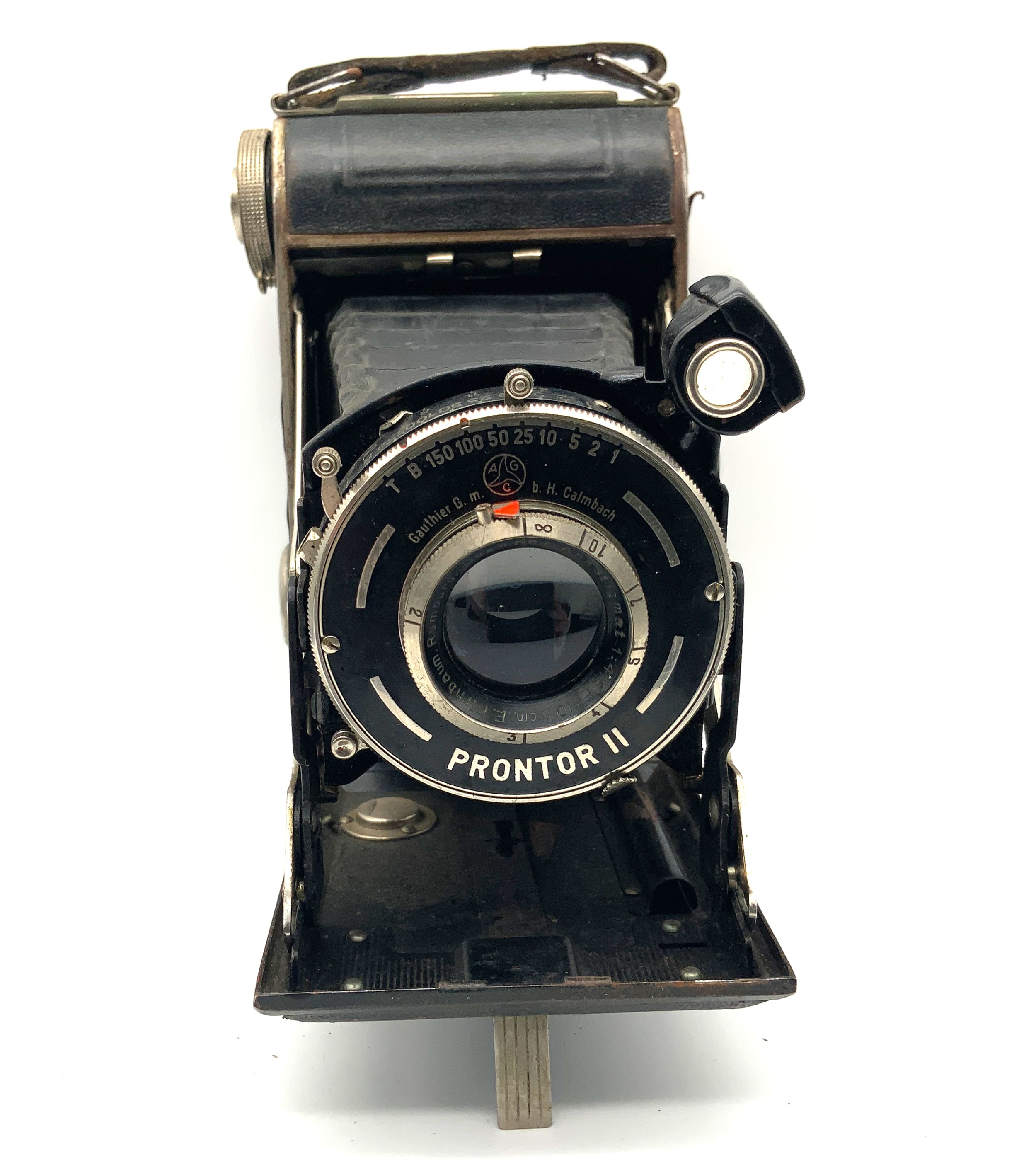 E. Birnbaum Rumburg Klappkamera mit Doxanar Anastigmat 10,5cm 1:4.5