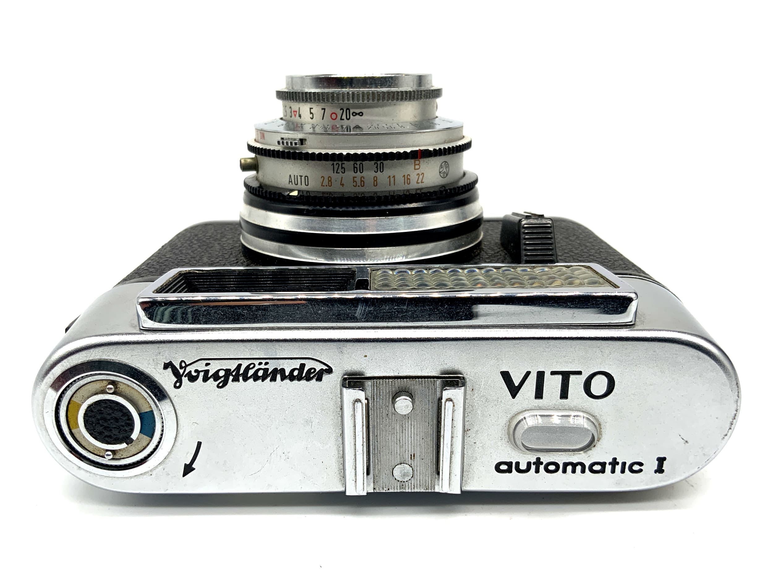 Voigtländer Vito automatic I mit Lanthar 50mm 1:2.8 Prontor-Matic 125