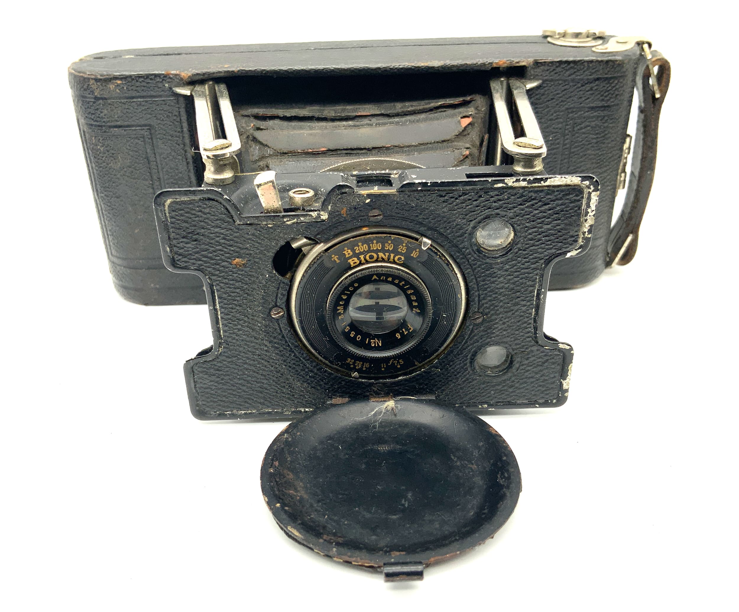 Ansco Bionic Klappkamera mit Anastigmat 1:7.6 Analogkamera