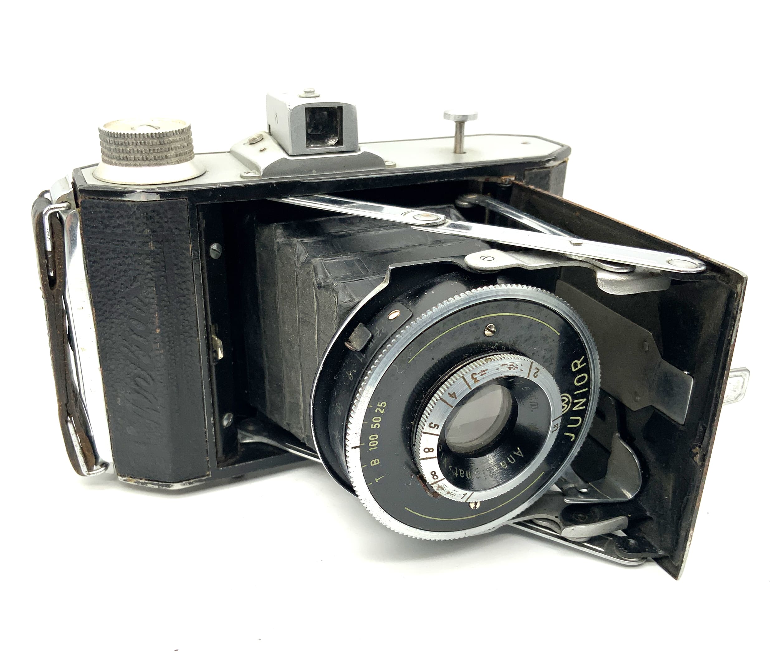 Welta Weltax Klappkamera mit Anastigmat Victar 7,5cm 1:4.5 Analogkamera