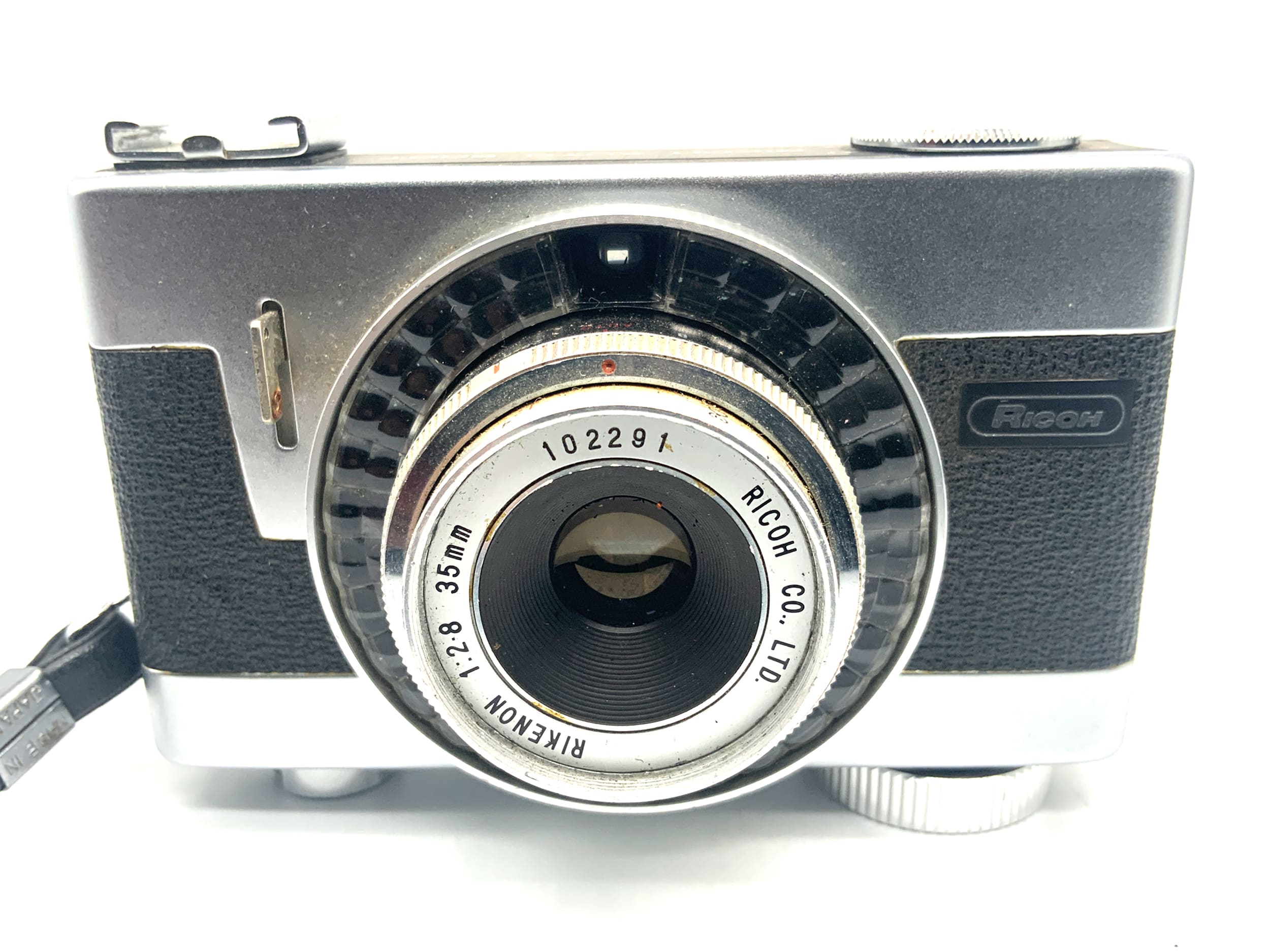 Ricoh Auto Shot Sucherkamera mit Rikenon 35mm 1:2.8 Kompaktkamera Analogkamera