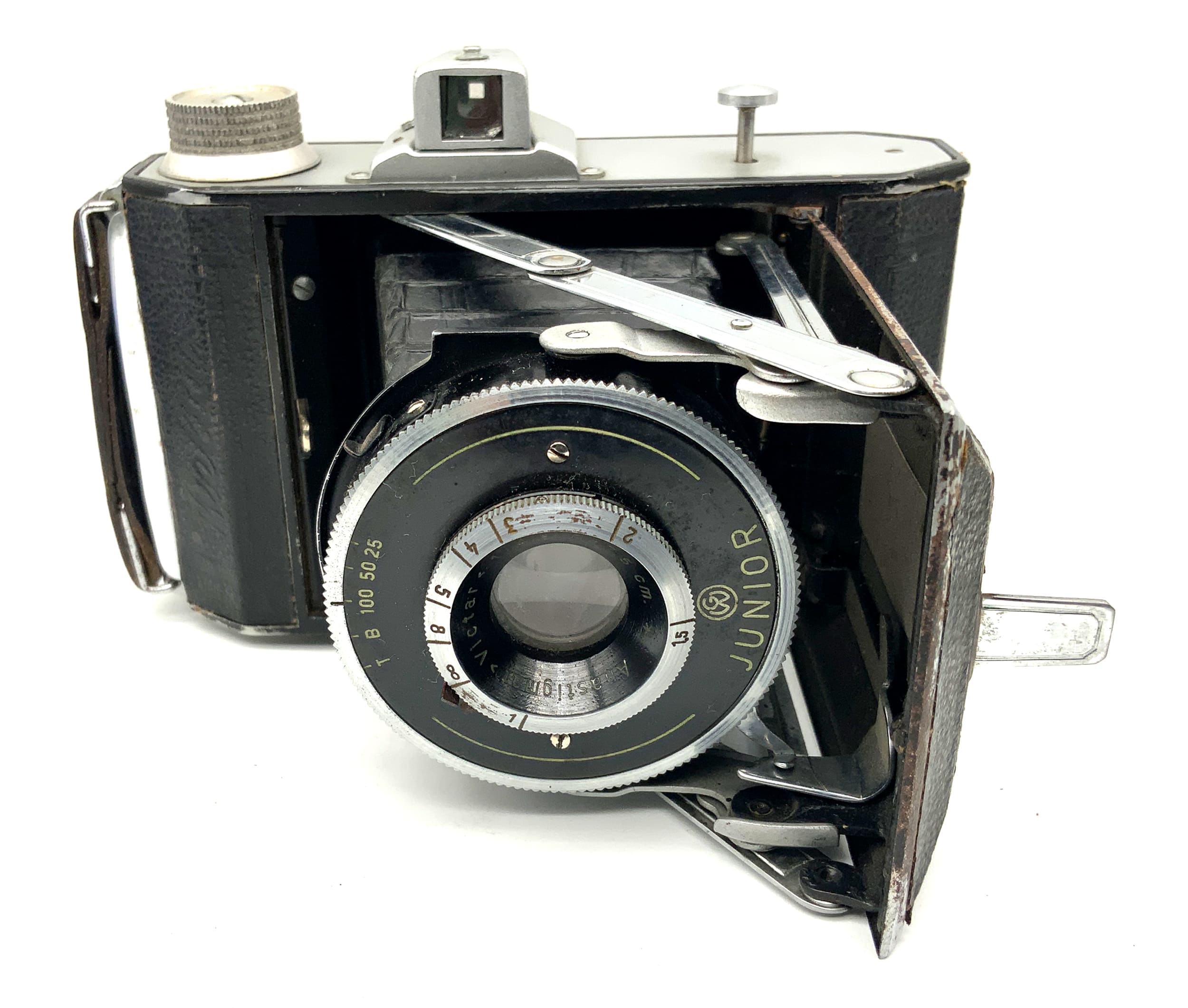 Welta Weltax Klappkamera mit Anastigmat Victar 7,5cm 1:4.5 Analogkamera