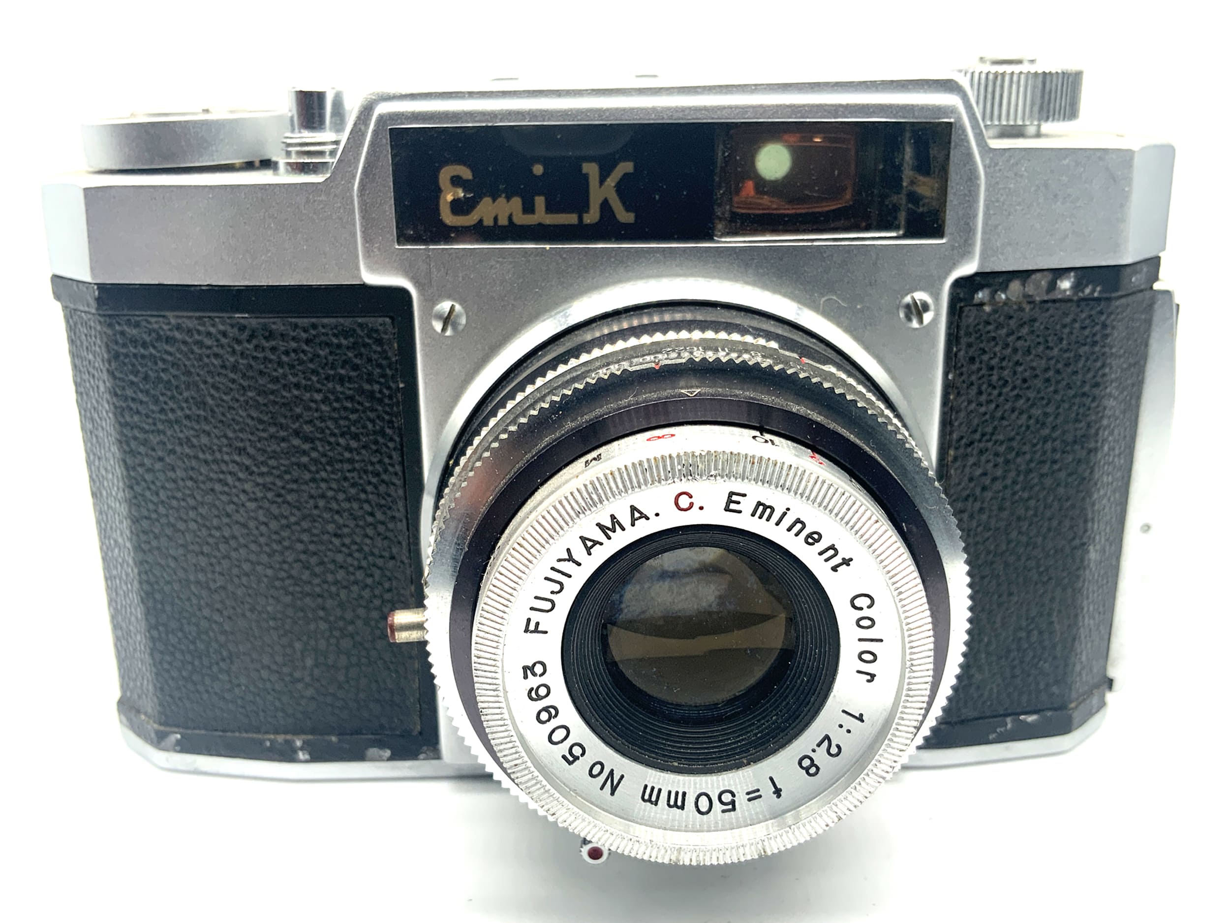 Oshiro Emi K 35 Sucherkamera mit Fujiyama. C. Eminent Color 50mm 1:2.8