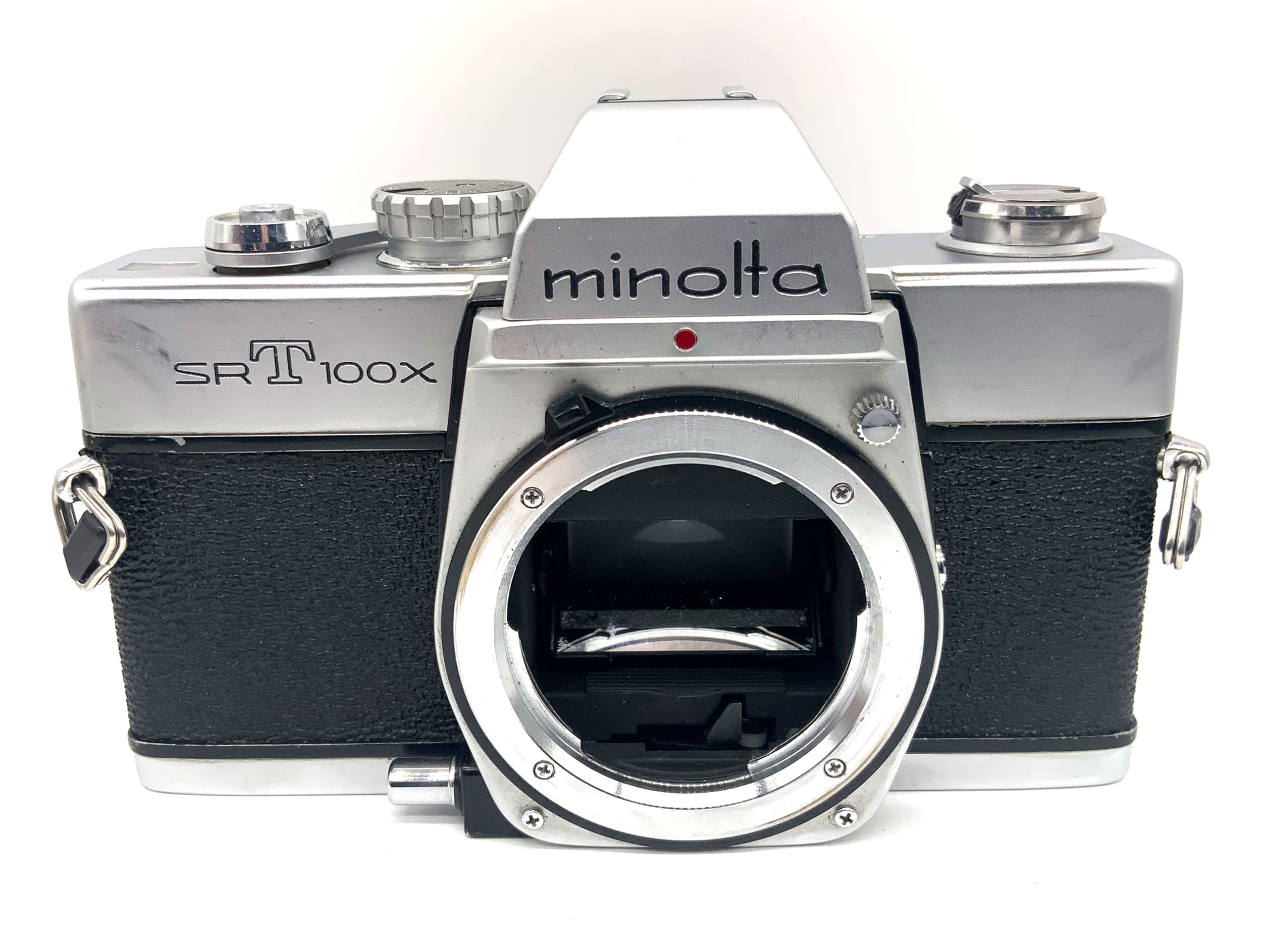 Minolta SRT 100x SLR 35mm Spiegelreflexkamera analog Body Gehäuse (Minolta MD)