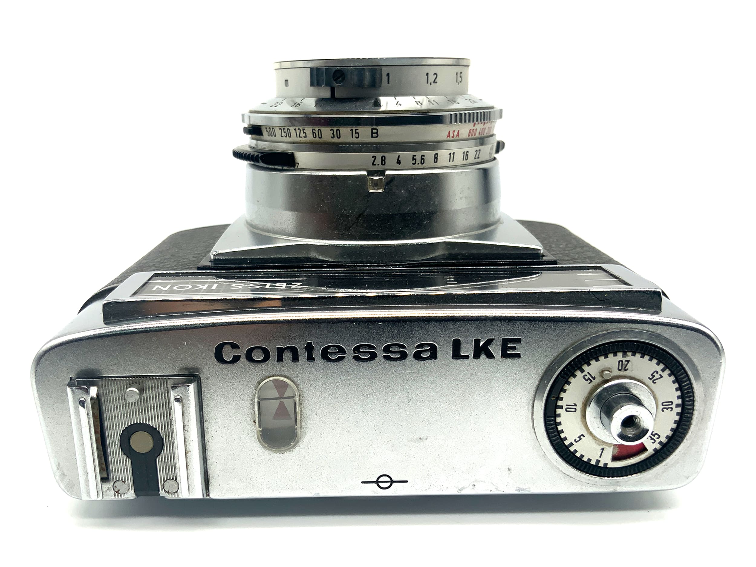 Zeiss Ikon Contessa LKE Sucherkamera mit Tessar 1:2.8/50mm Prontor 500 LK