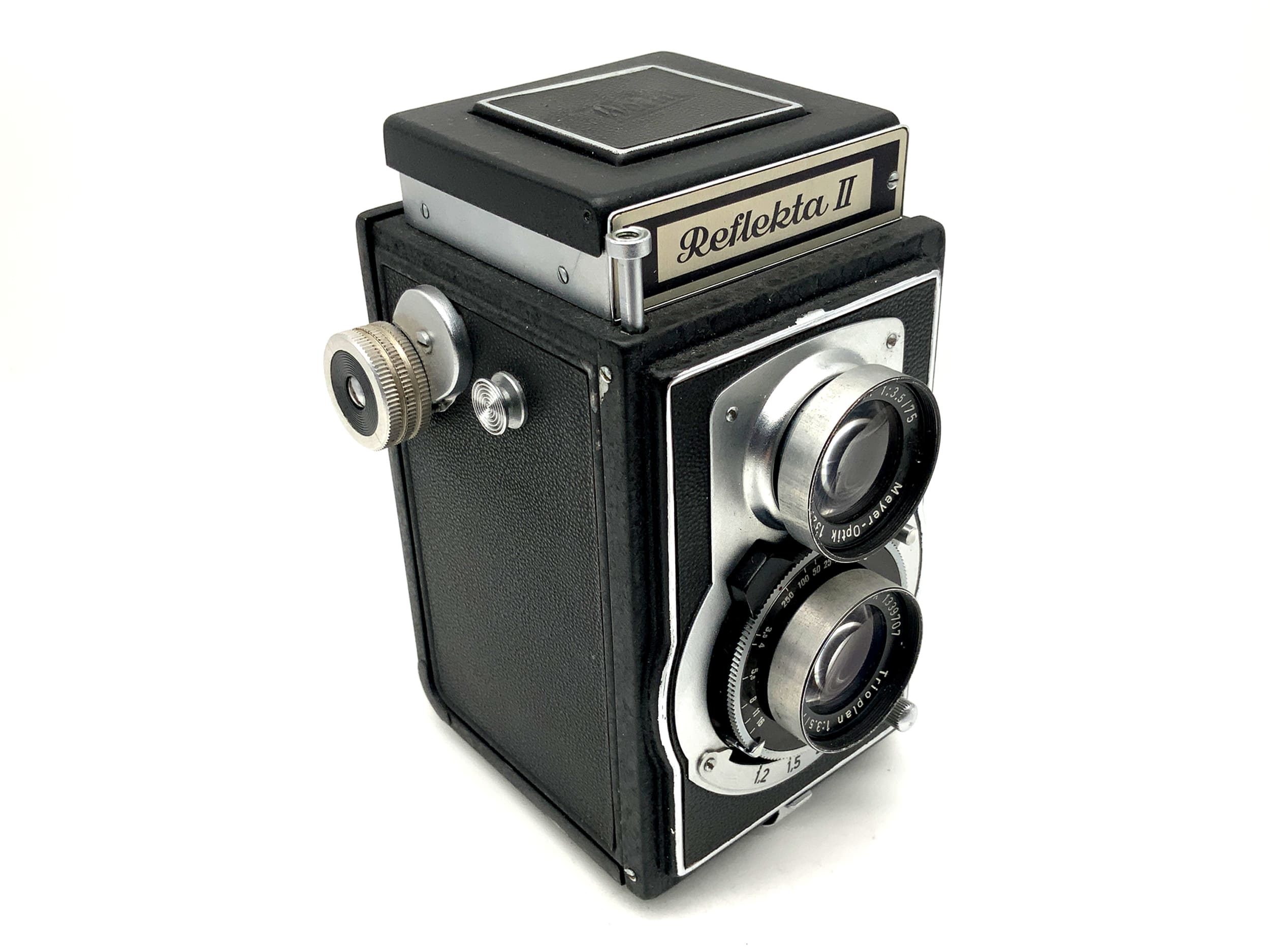 Welta Reflekta II TLR mit Meyer-Optik Trioplan 75mm 1:3,5 zweiäugig