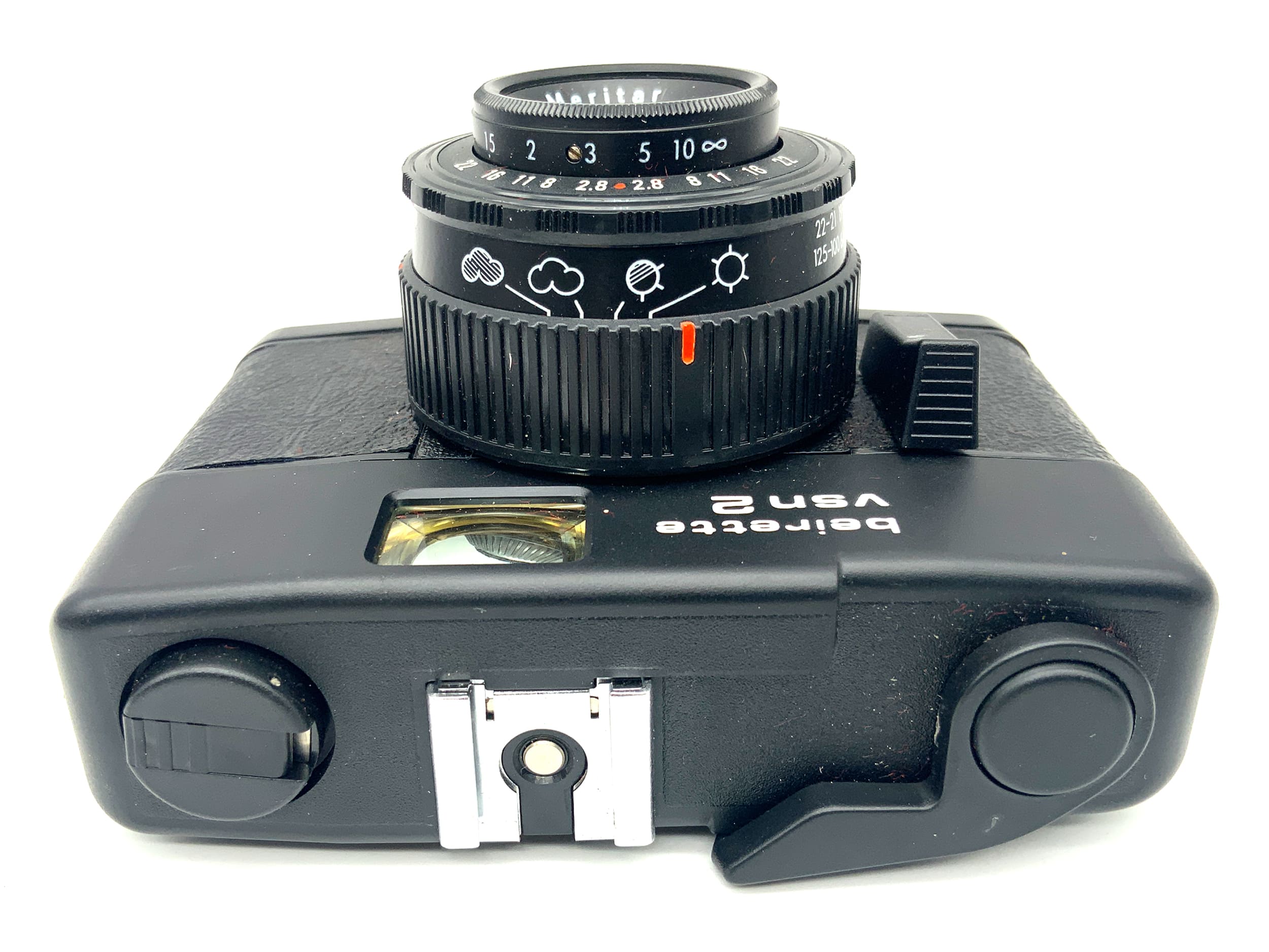 Carl Zeiss Jena Beirette VSN 2 Sucherkamera mit Meritar 45mm 1:2.8 Analogkamera