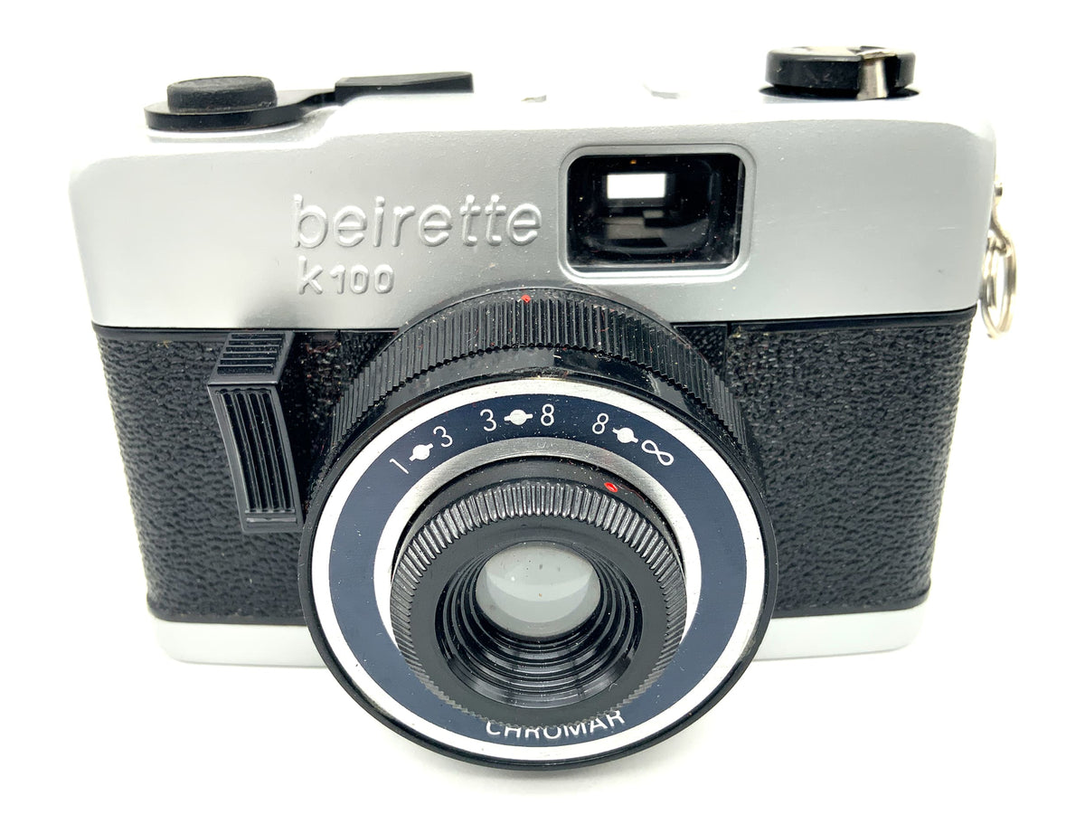 Beier Beirette K 100 Sucherkamera mit Chromar Kompaktkamera Analogkamera