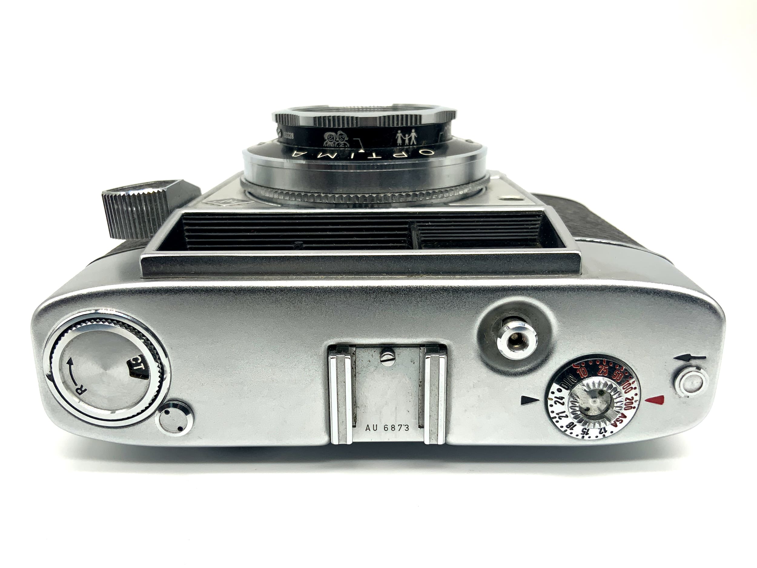 Agfa Optima Sucherkamera mit Color-Apotar S Compur in OVP Analogkamera