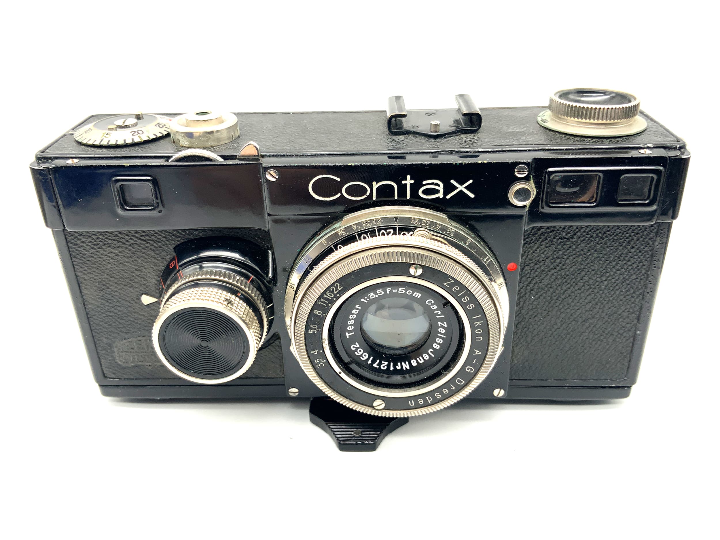 Zeiss Ikon Contax I Messsucherkamera mit Carl Zeiss Tessar 5cm 1:3.5