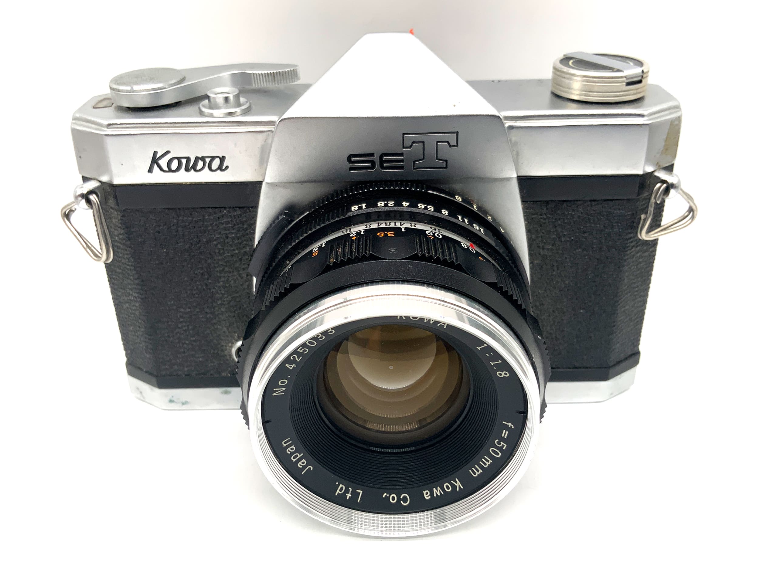 Kowa SET SLR 35mm Spiegelreflexkamera analog Body Gehäuse (50mm 1:1.8)