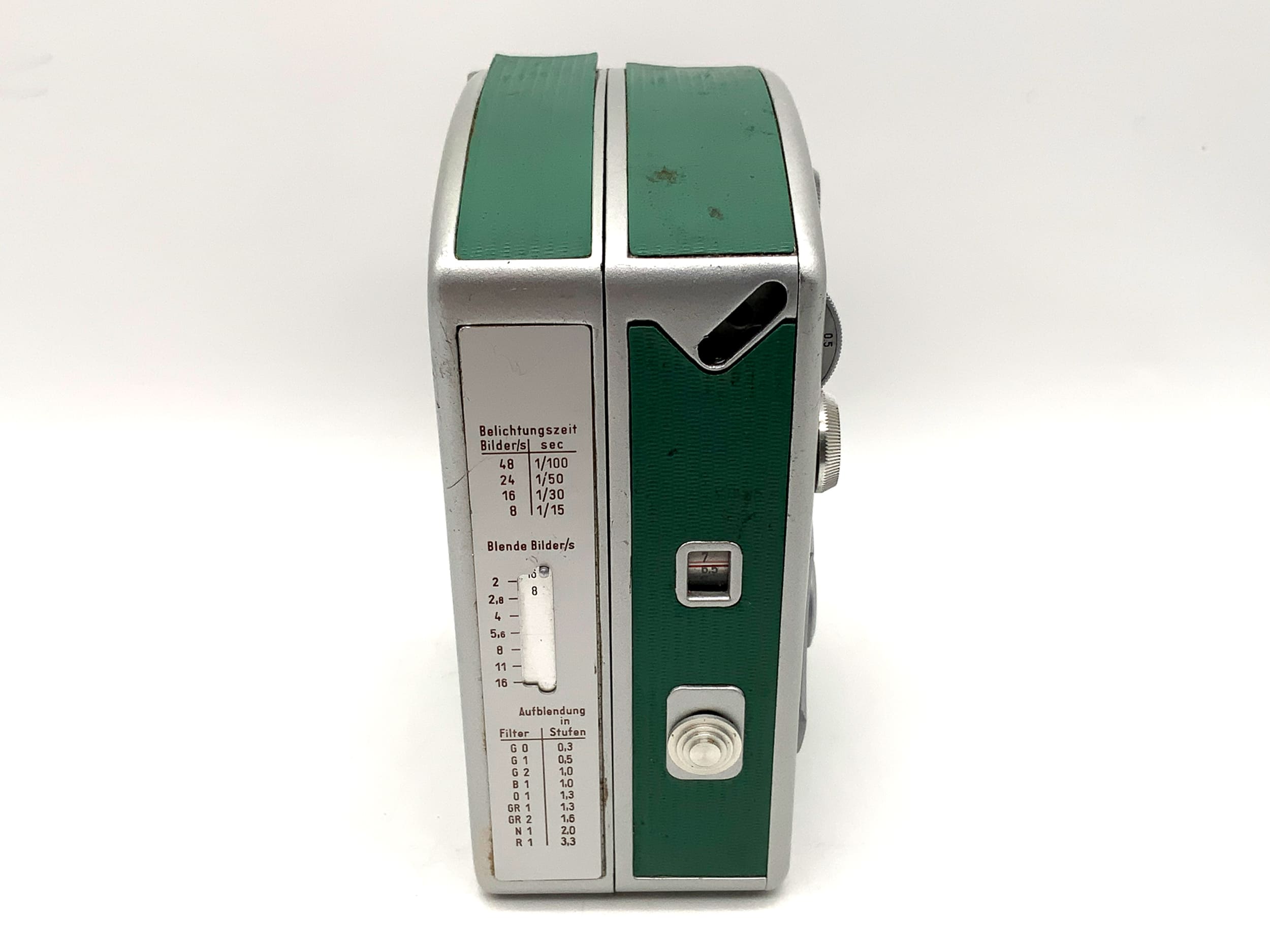 Pentacon Pentaka 8B Filmkamera mit Carl Zeiss Biotar 12,5cm 1:2 Super 8