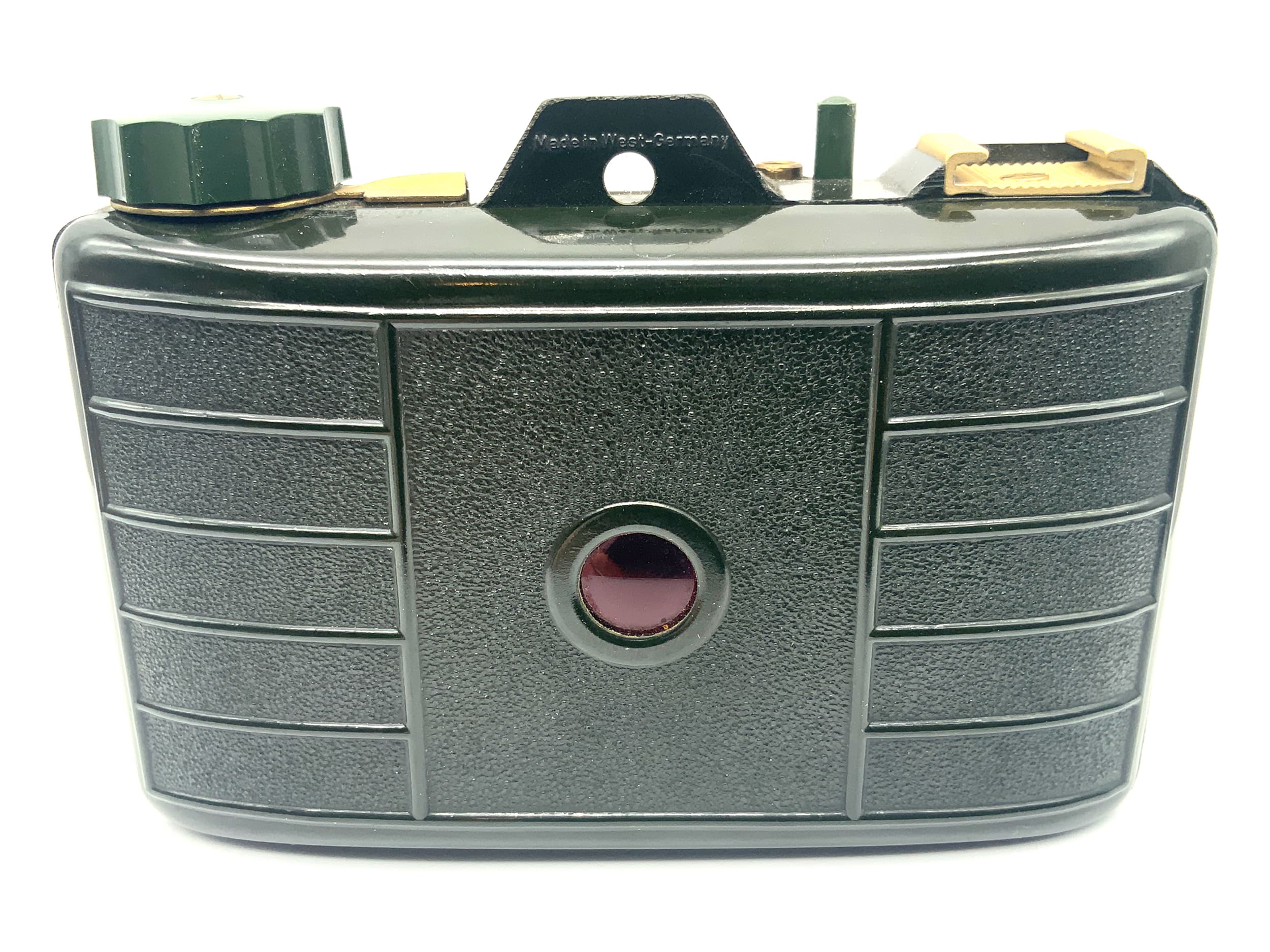 Pouva Model P56L Luxus Exportmodell Sucherkamera mit Tricomat 6,5cm Analogkamera