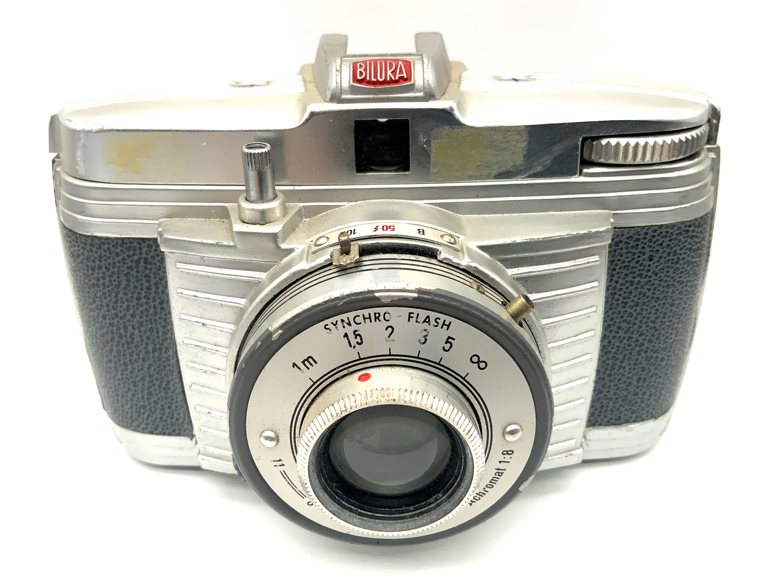 Bella 44 Sucherkamera mit Achromat 1:8 Kompaktkamera Analogkamera