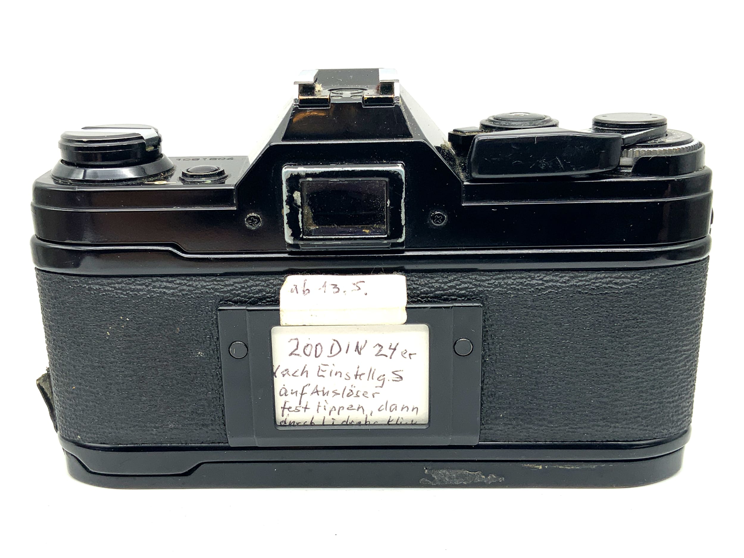 Canon AE-1 SLR 35mm Spiegelreflexkamera analog Body Gehäuse (Canon FD)