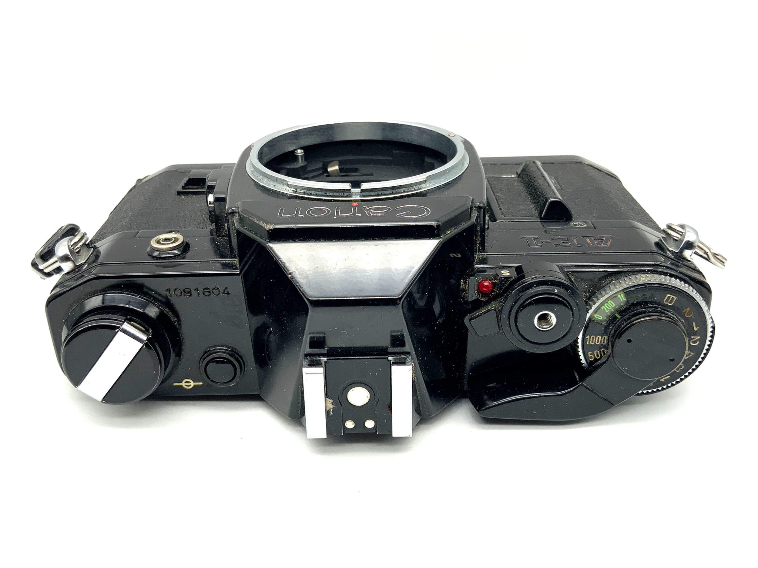 Canon AE-1 SLR 35mm Spiegelreflexkamera analog Body Gehäuse (Canon FD)