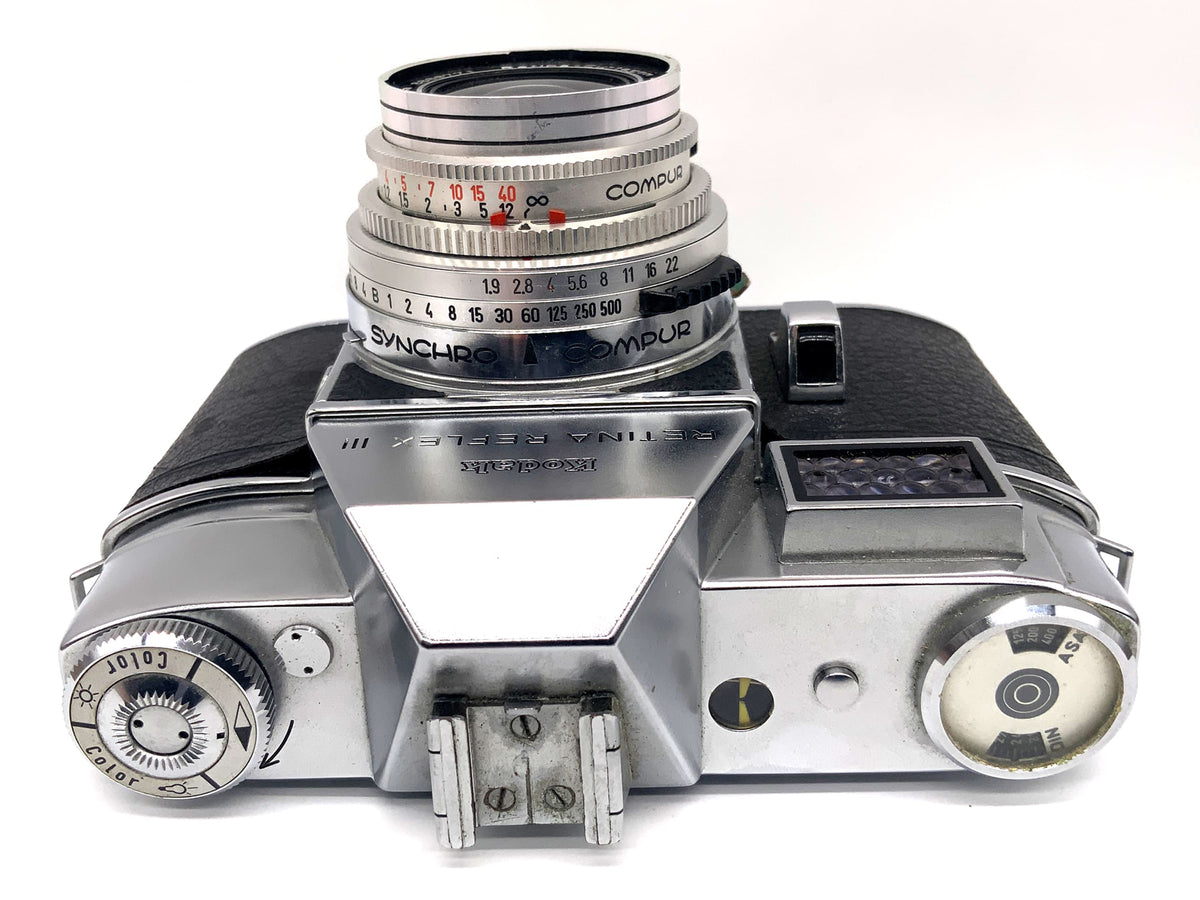 Kodak Retina Reflex III mit Schneider Kreuznach Retina-Curtagon 35mm 1:2.8