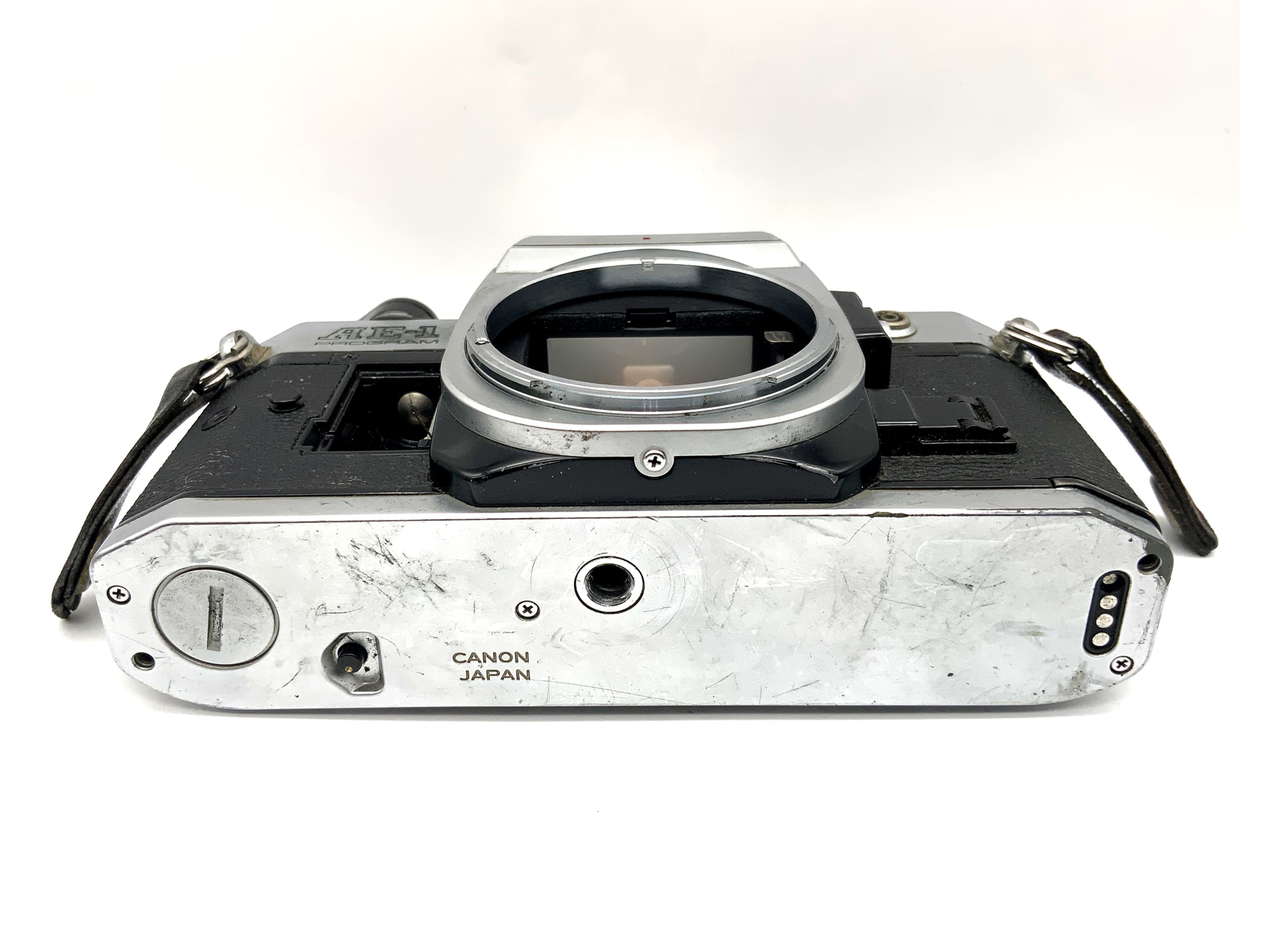 Canon AE-1 Program SLR 35mm Spiegelreflexkamera analog Body Gehäuse (Canon FD)