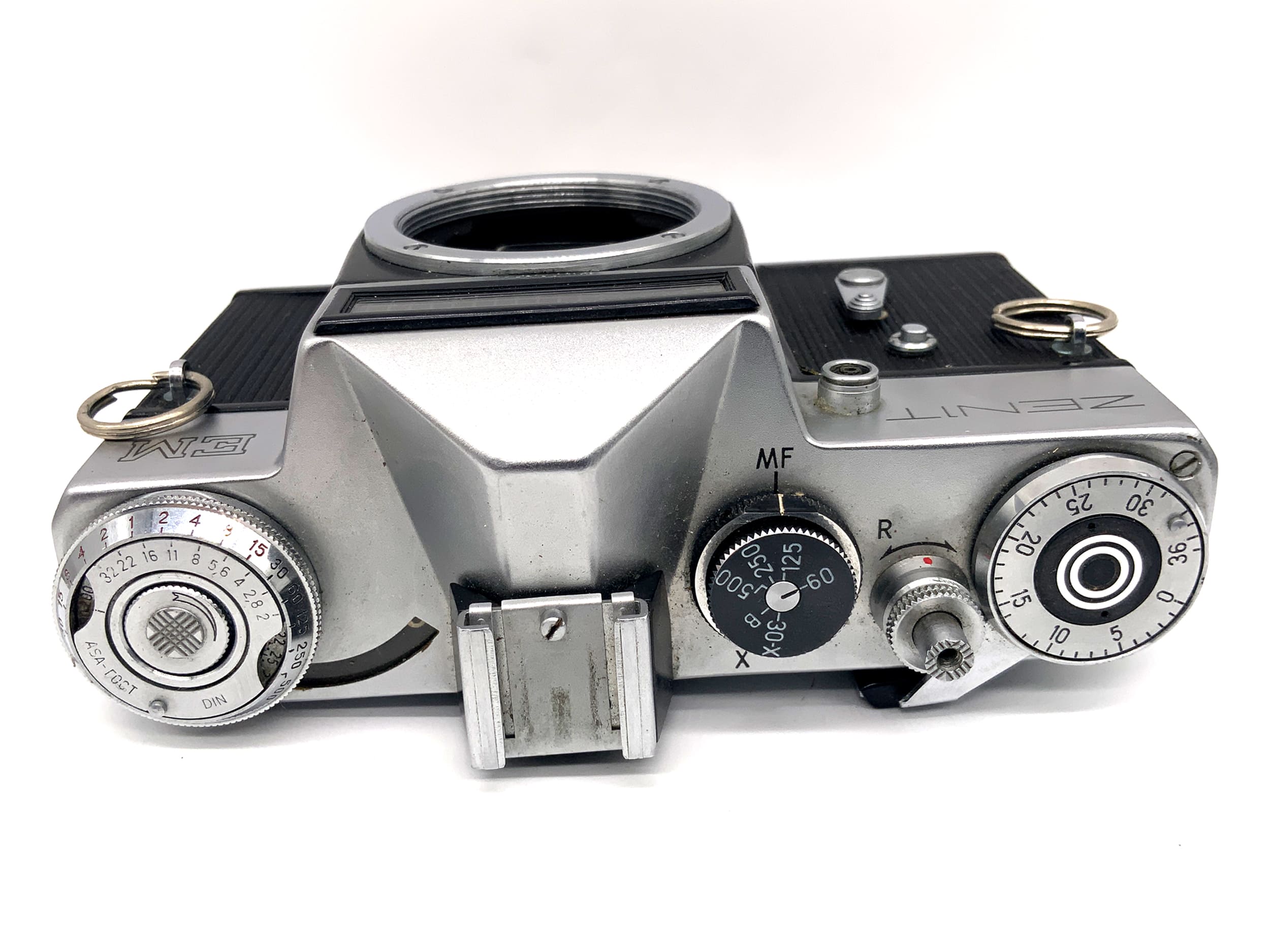 Zenit EM SLR 35mm Spiegelreflexkamera analog Body Gehäuse (M42)