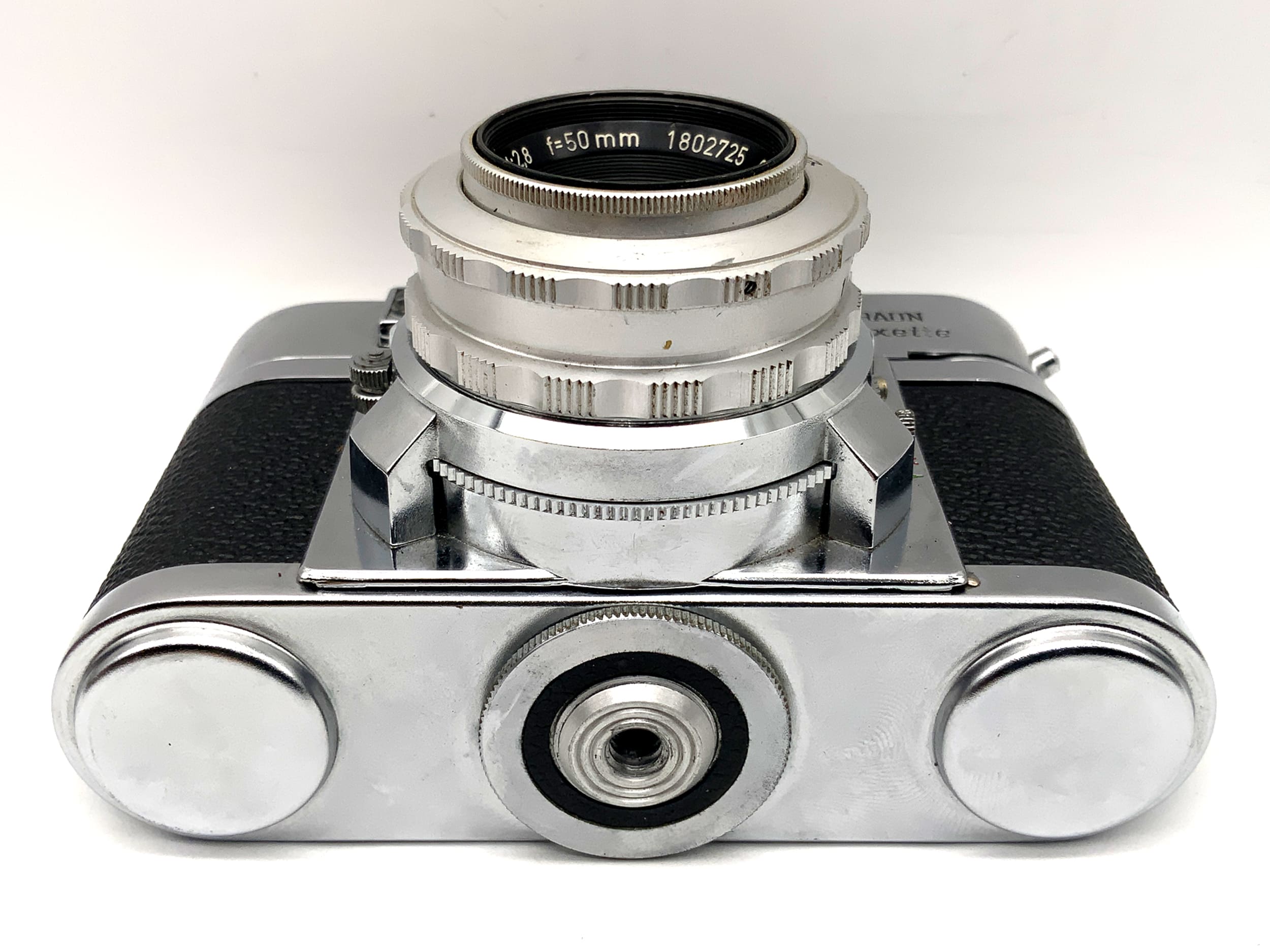 Braun Paxette II B L Sucherkamera mit Steinheil Cassarit 1:2,8 50mm Analogkamera