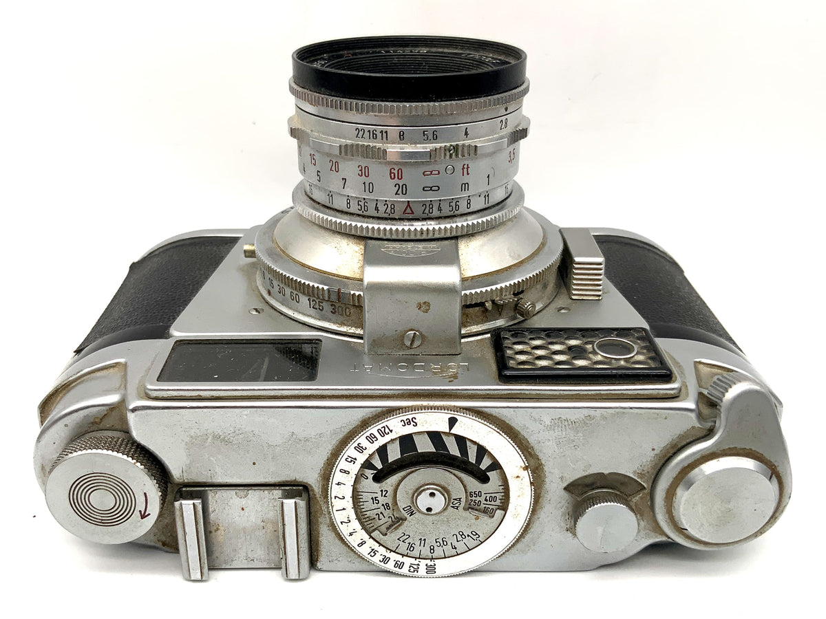 Leidolf Wetzlar Lordomat SLE Sucherkamera mit Lordonar 1:2,8 f=50mm Analogkamera