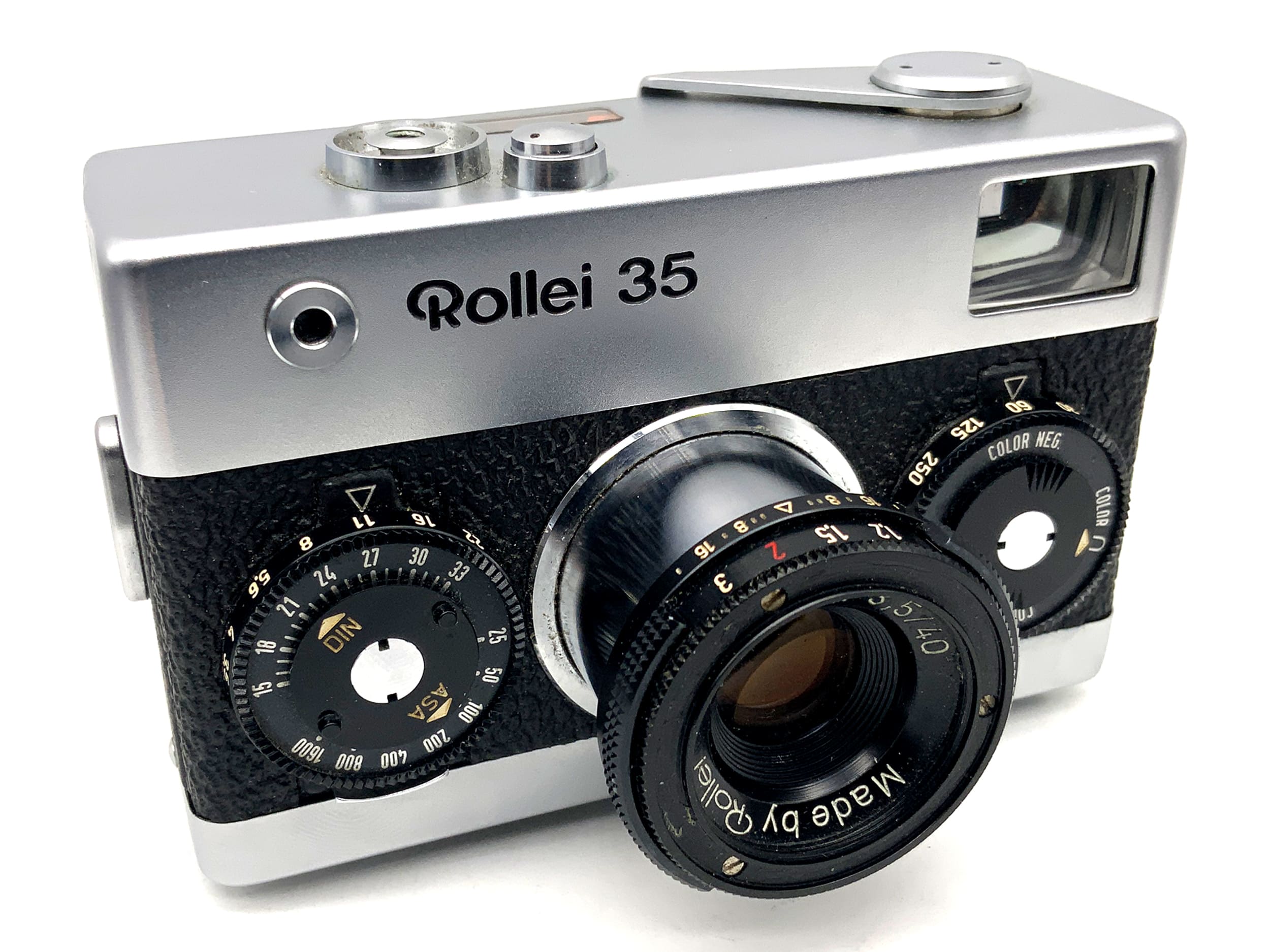 Rollei 35 Sucherkamera mit Carl Zeiss Tessar 40mm 1:3.5 Analogkamera