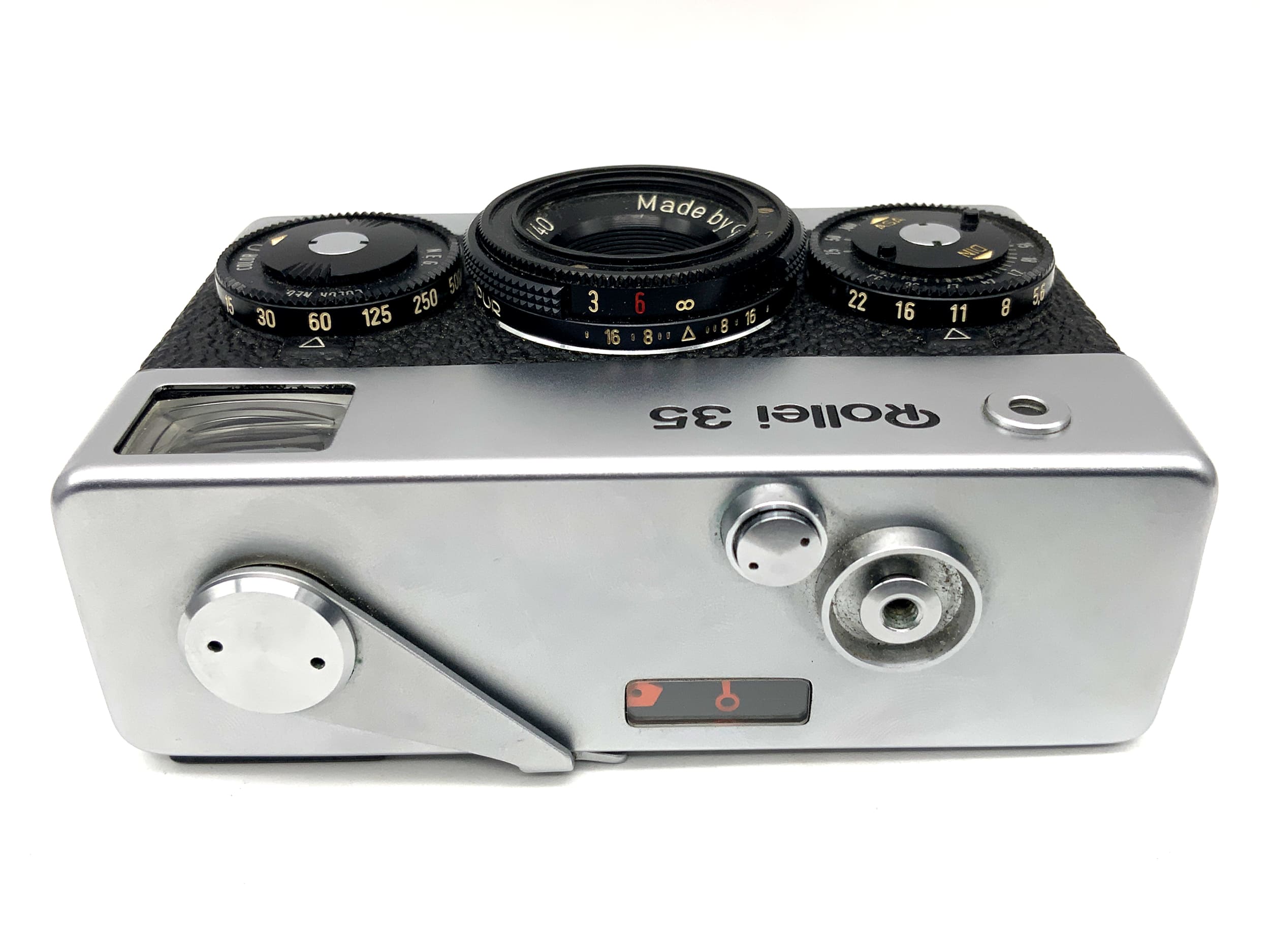 Rollei 35 Sucherkamera mit Carl Zeiss Tessar 40mm 1:3.5 Analogkamera