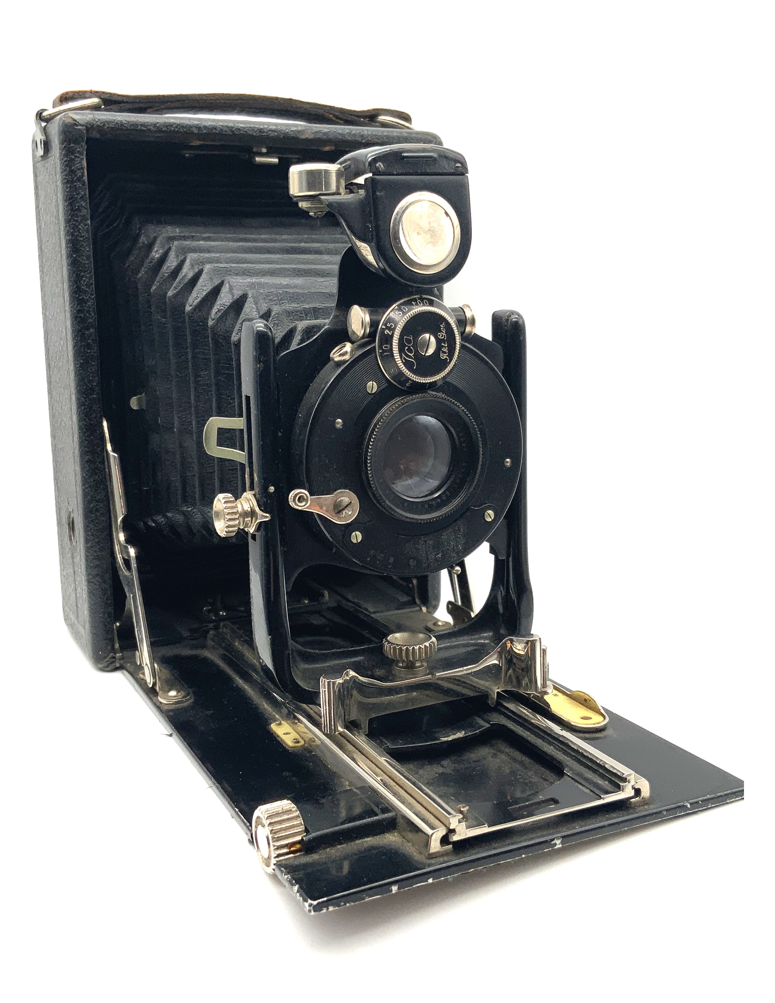 Ica Dresden Maximar 207 Plattenkamera mit Doppel Anastigmat Hekla 13,5cm 1:6.8