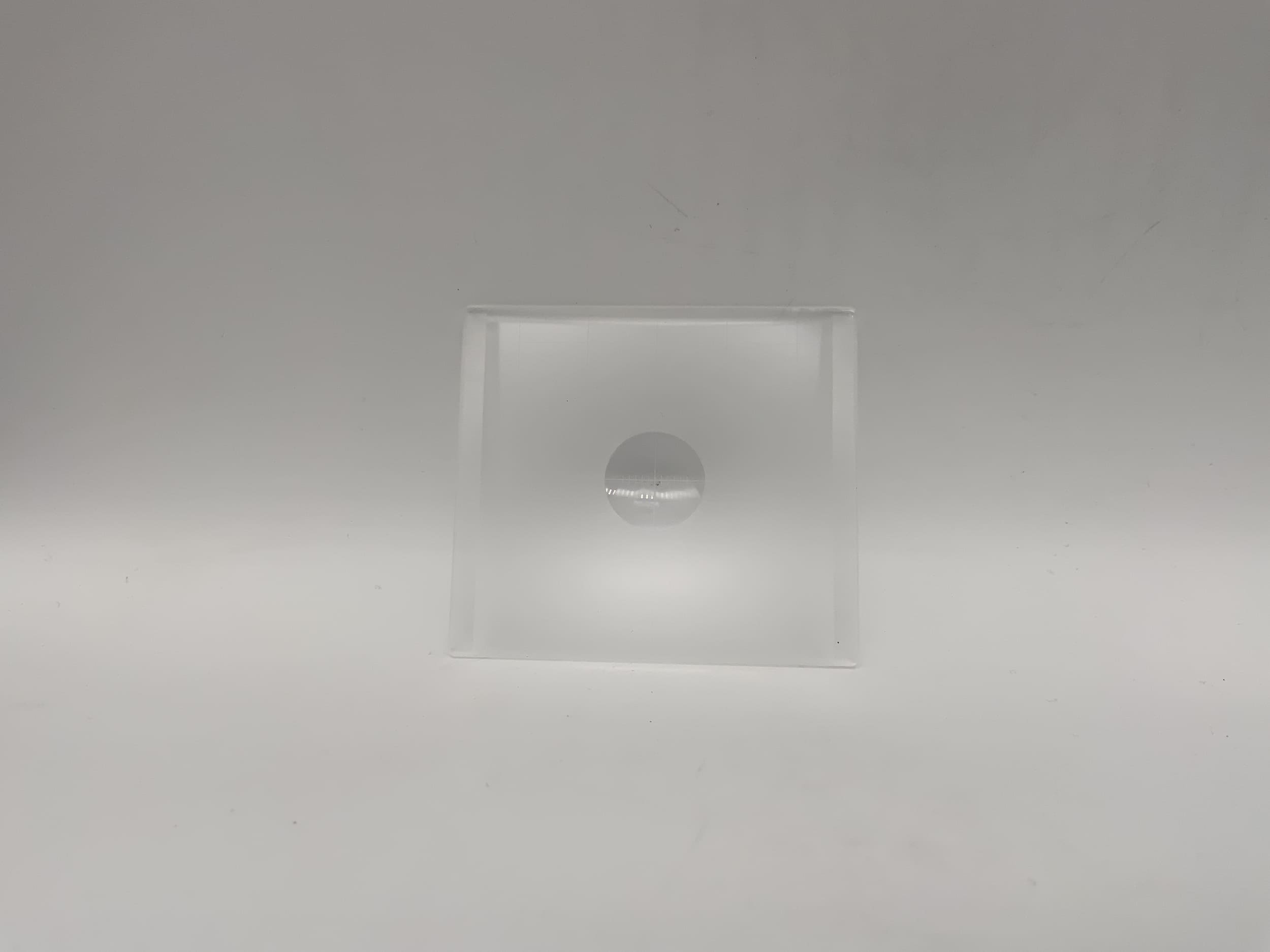 Rollei Gitterscheibe Rolleiflex 6x6 / Rolleicord 6x6 Grid Screen mit Lupenpunkt