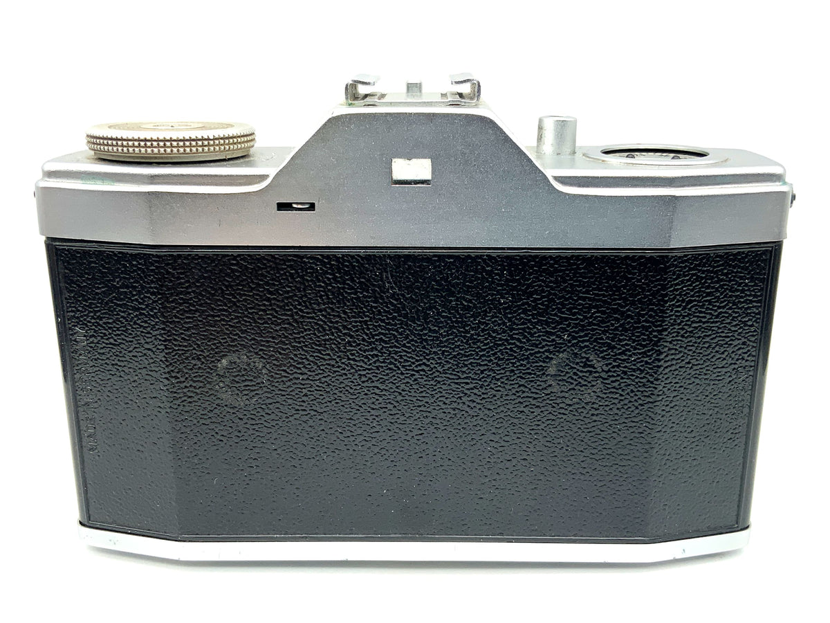 Pentacon Pentona Sucherkamera mit Meyer Optik Trioplan 1:3,5 45mm red V Priomat