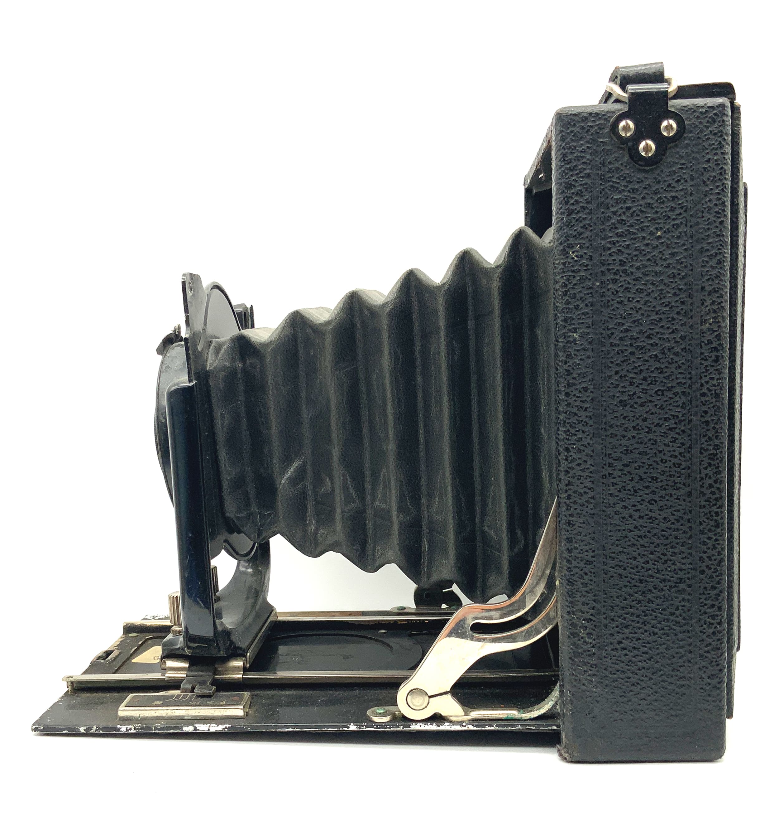 Ernemann Plattenkamera mit Ernastigmat 13,5cm 1:6.8 Analogkamera