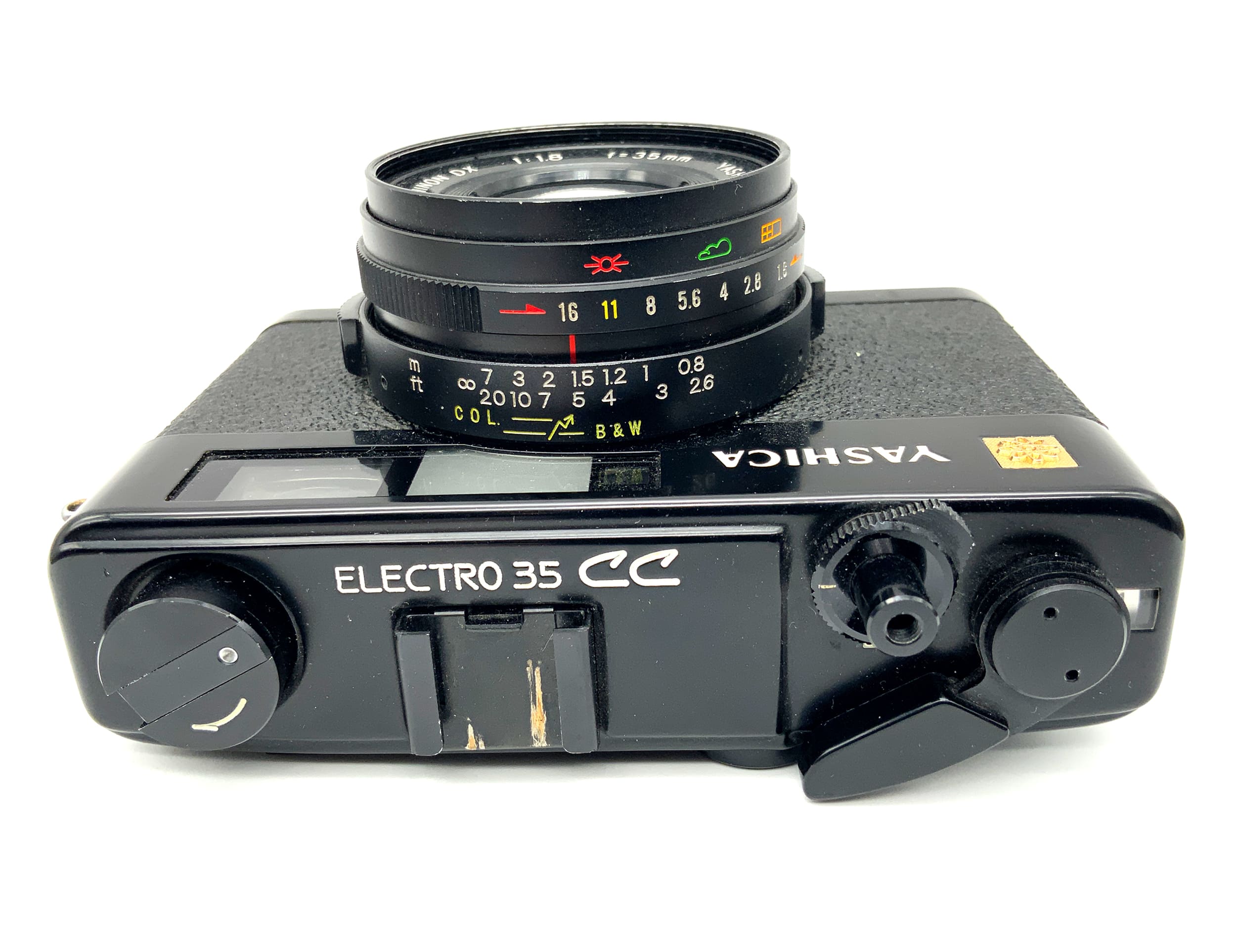 Yashica Electro 35 CC Messsucherkamera Color-Yashinon DX 35mm 1:1.8 Analogkamera