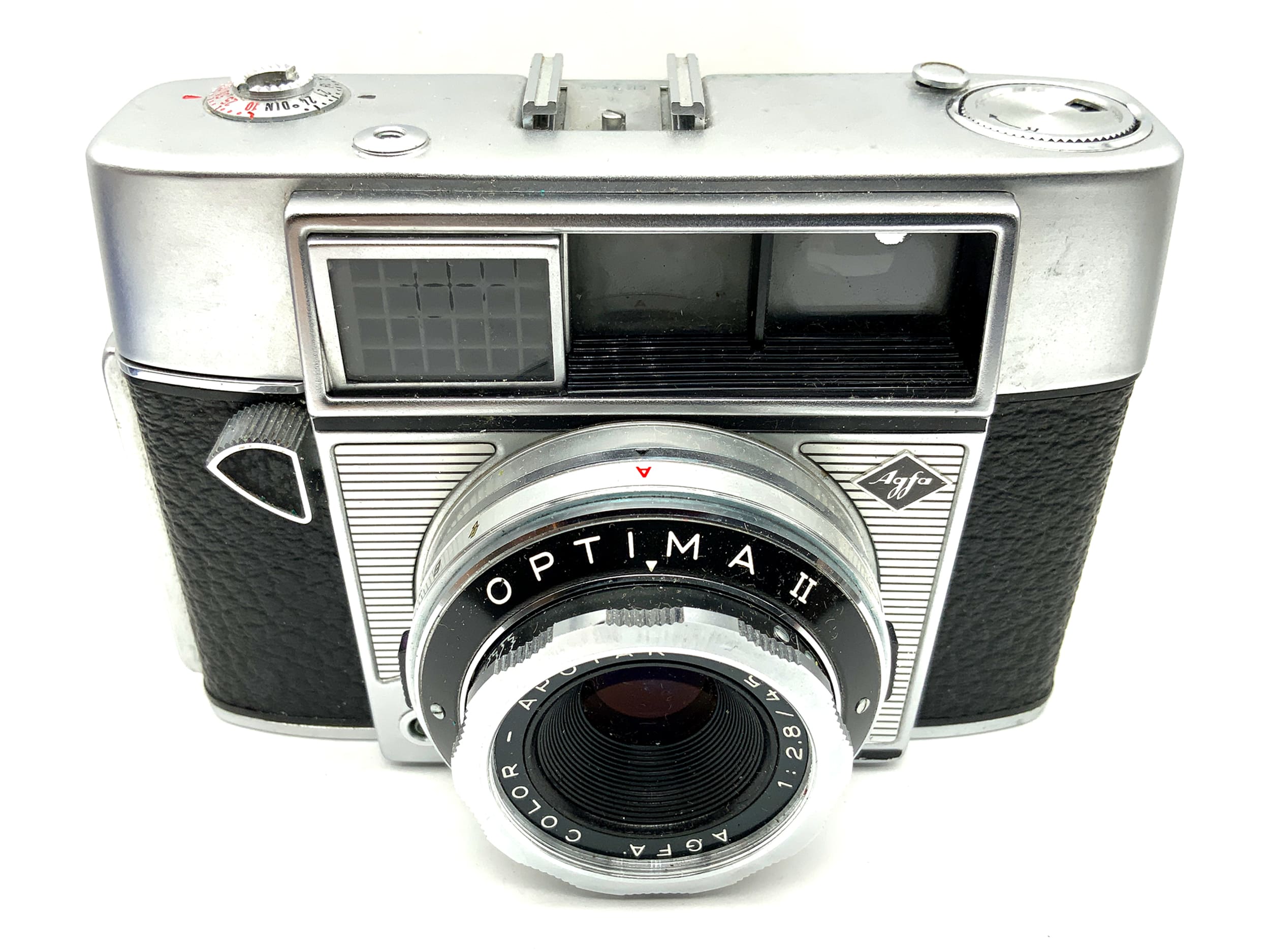 Agfa Optima II Sucherkamera mit Color-Apotar 1:2,8 45mm Analogkamera