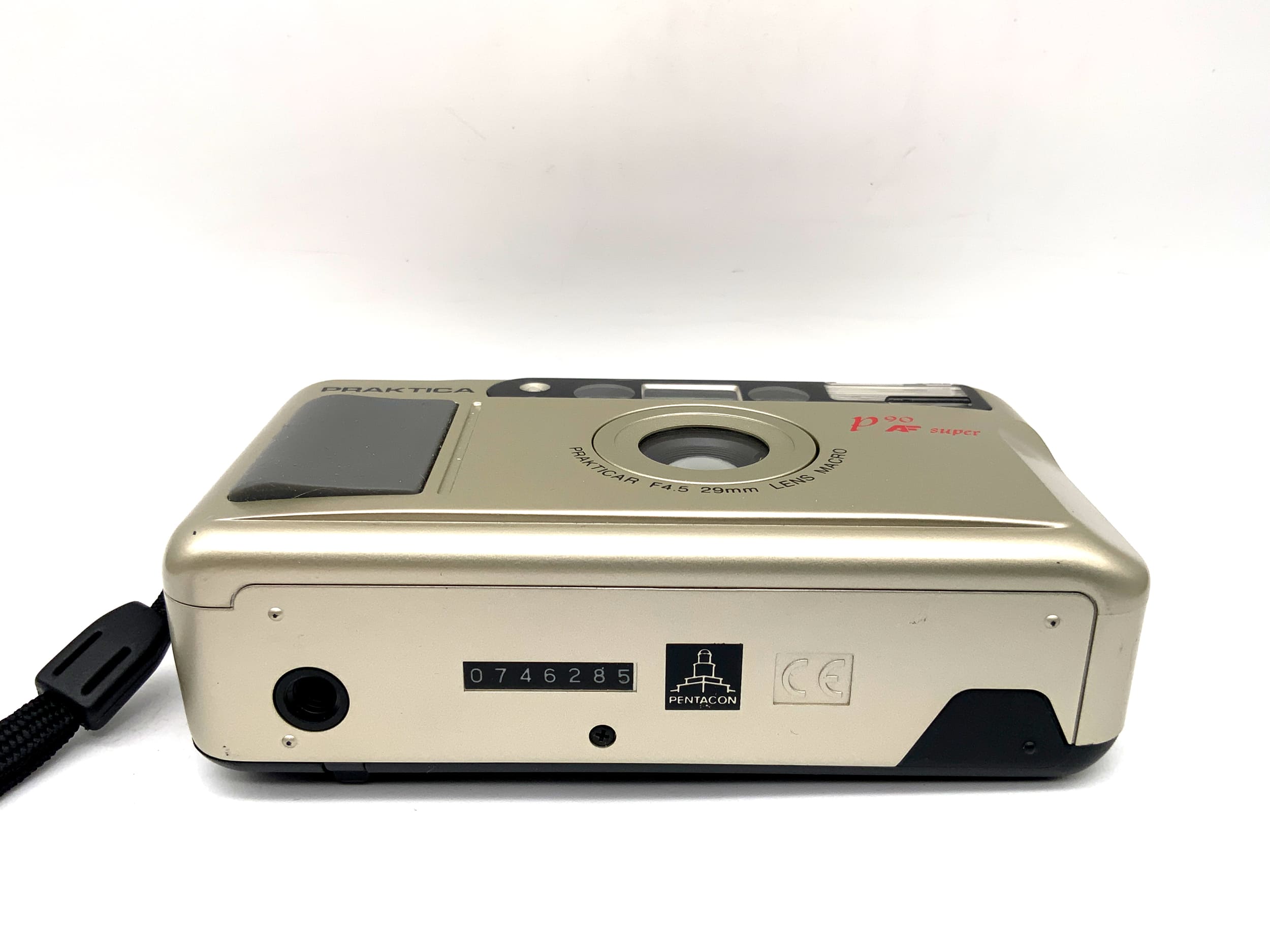 Praktica P90 AF Super Point&Shoot mit F4,5 29mm lens Macro in OVP Analogkamera
