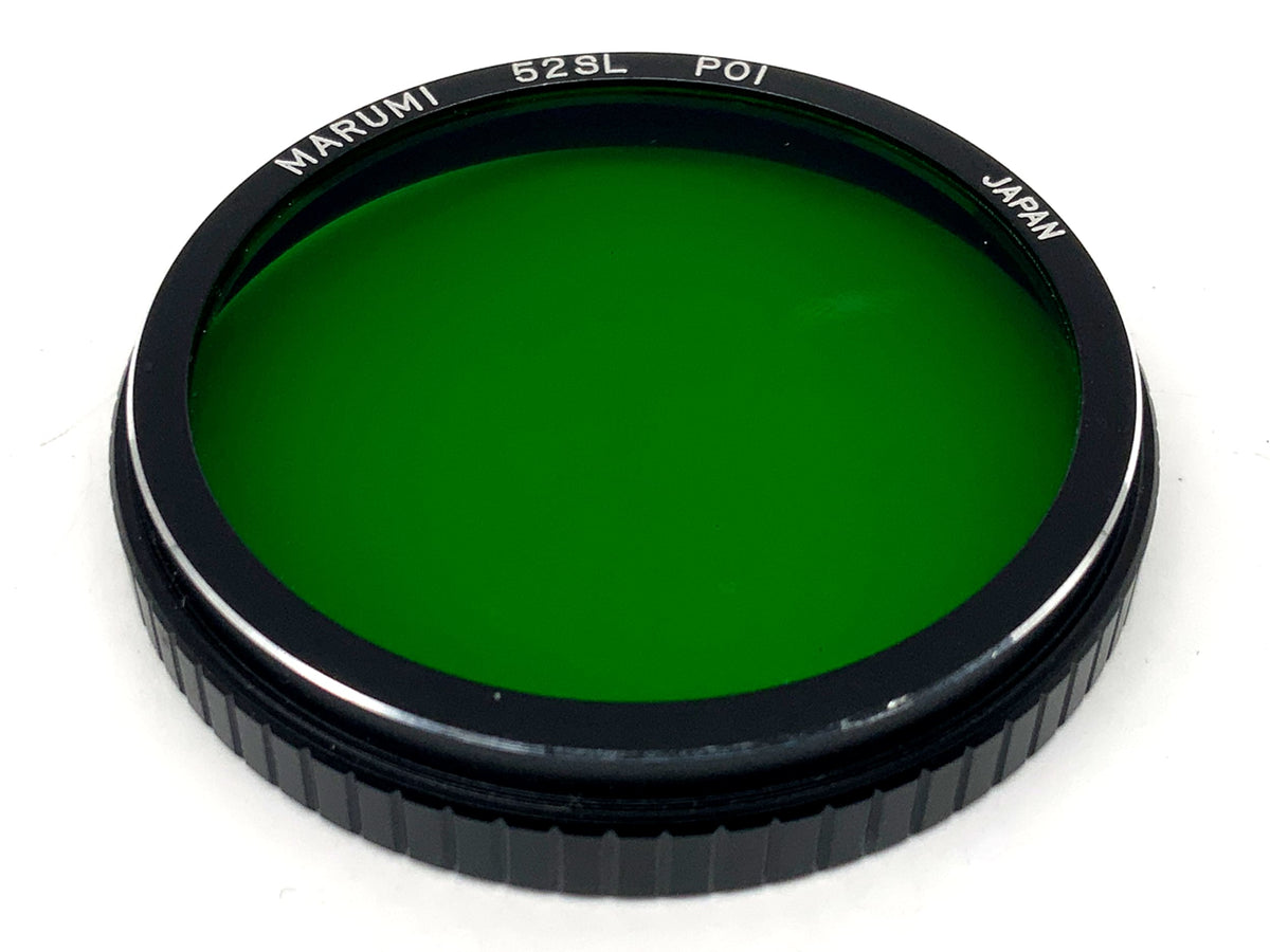 Filtre de couleur verte Marumi 52SL POI, filtre à clip, circulaire de 52 mm