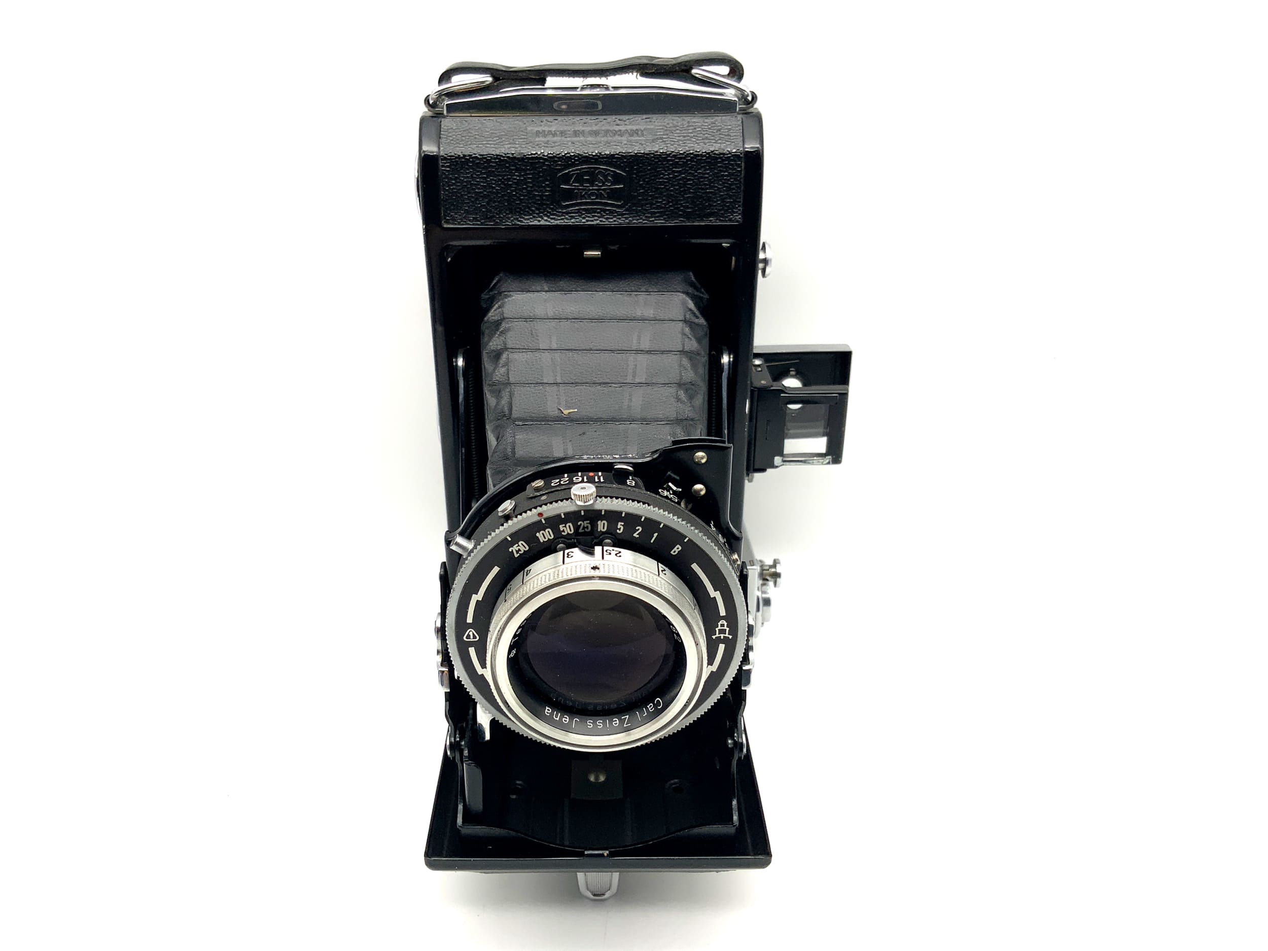 Zeiss Ikon Ercona Klappkamera mit Carl Zeiss Tessar 3,5 105mm Tempor