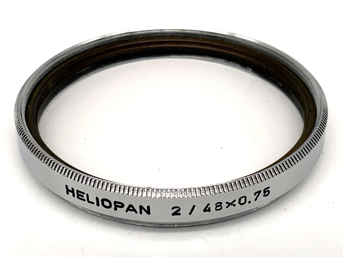 Objectif macro Heliopan 2/48x0,75, filetage pour filtre circulaire de 48 mm