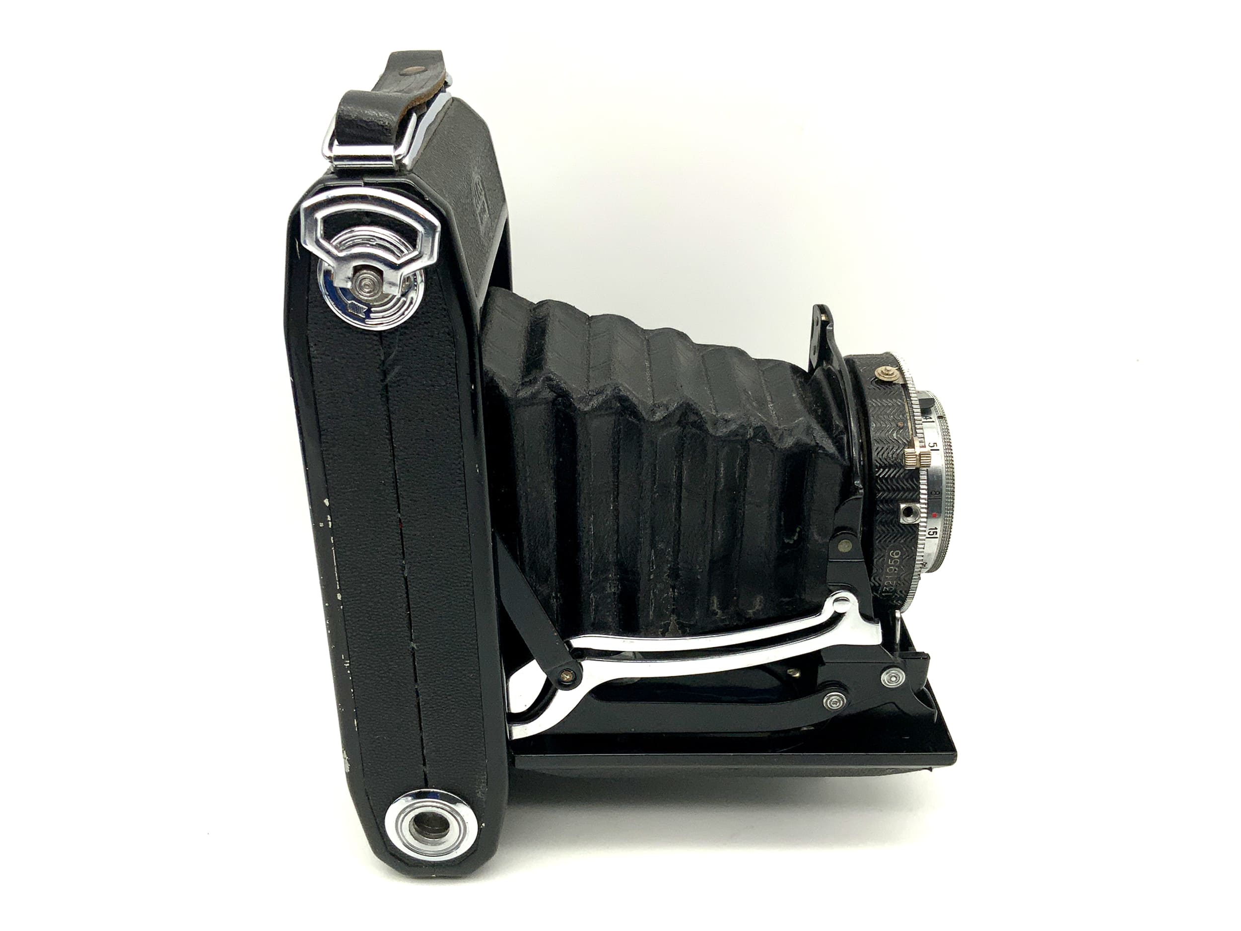 Zeiss Ikon Nettar 515/2 Klappkamera mit Carl Zeiss Tessar 1:4,5 f=10,5cm Compur