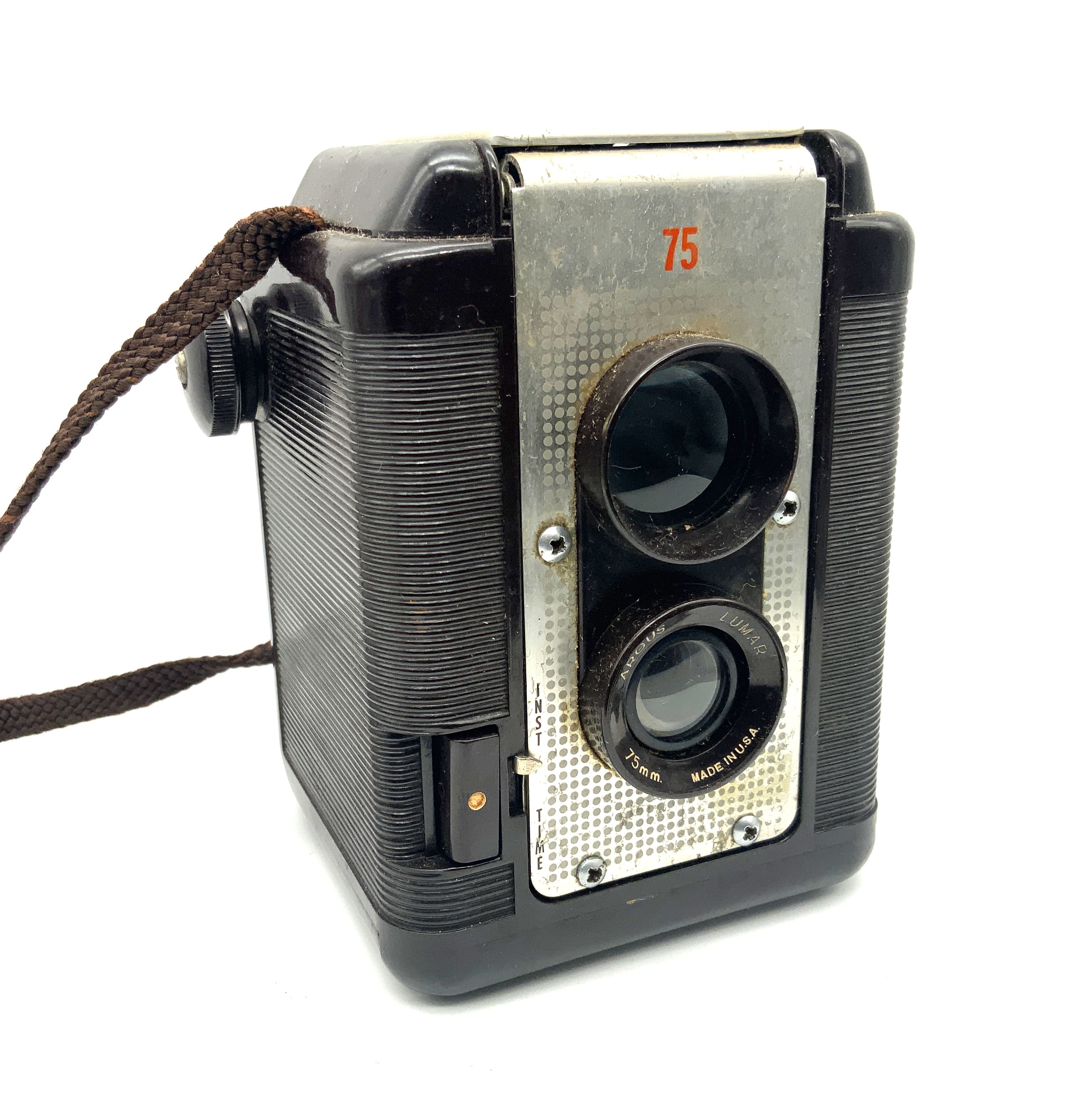 Argus 75 TLR mit Lumar 75mm Zweiäugige Analogkamera