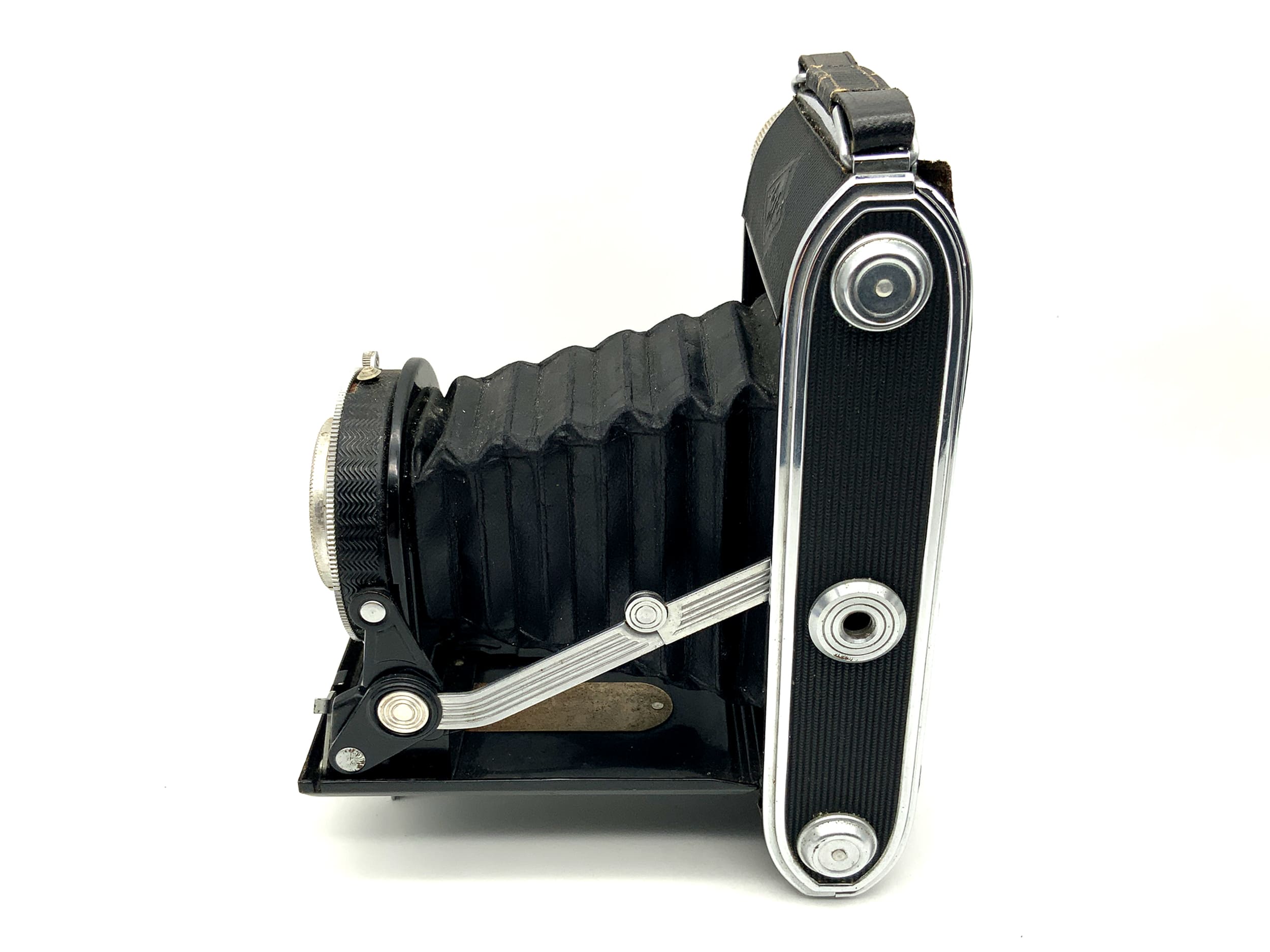 Agfa Record III Klappkamera mit Solinar 1:4,5 105mm Synchro Compur Analogkamera