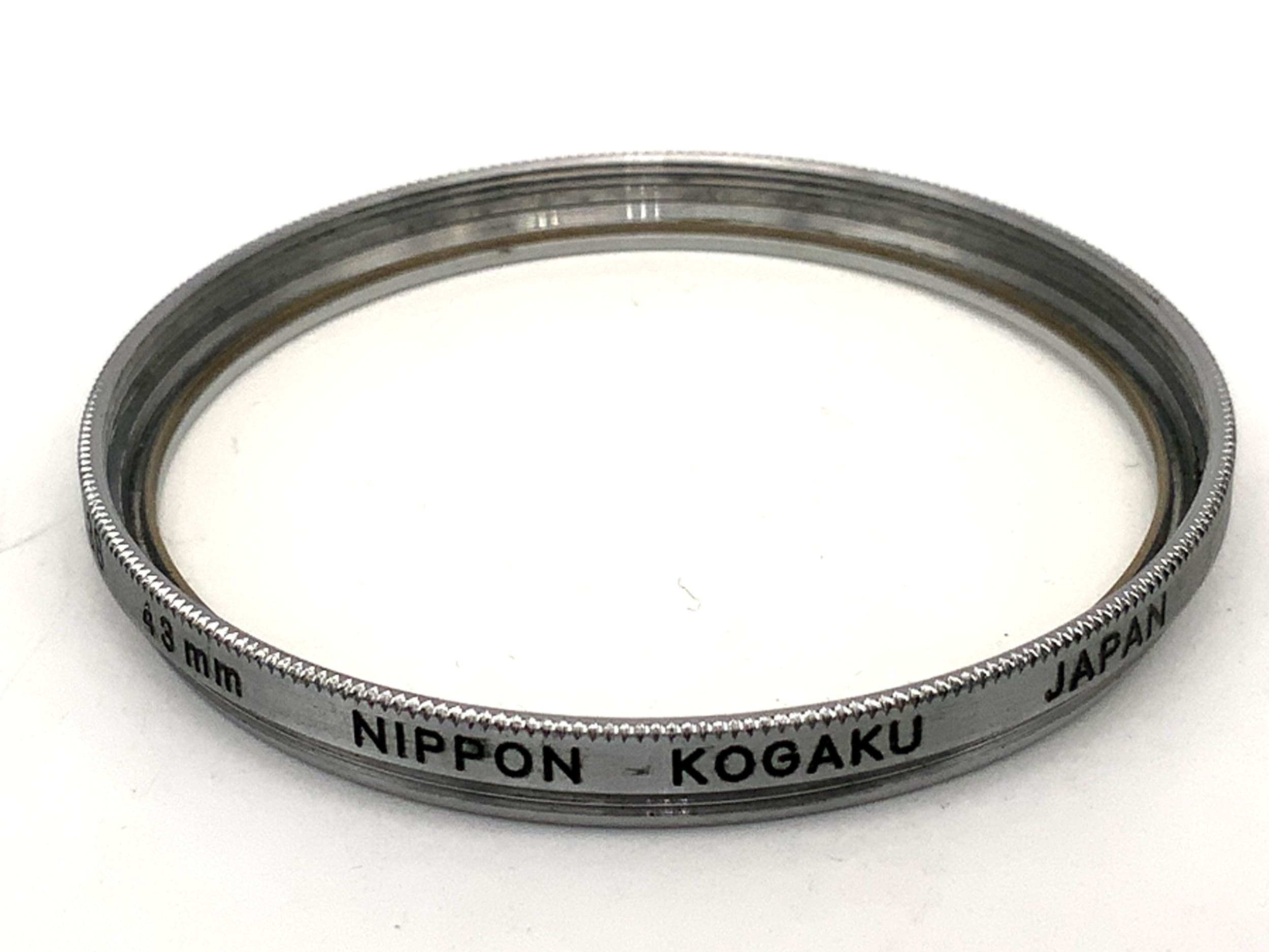 Filtre UV Nikon Nippon Kogaku L38 chromé, filetage circulaire de 43 mm