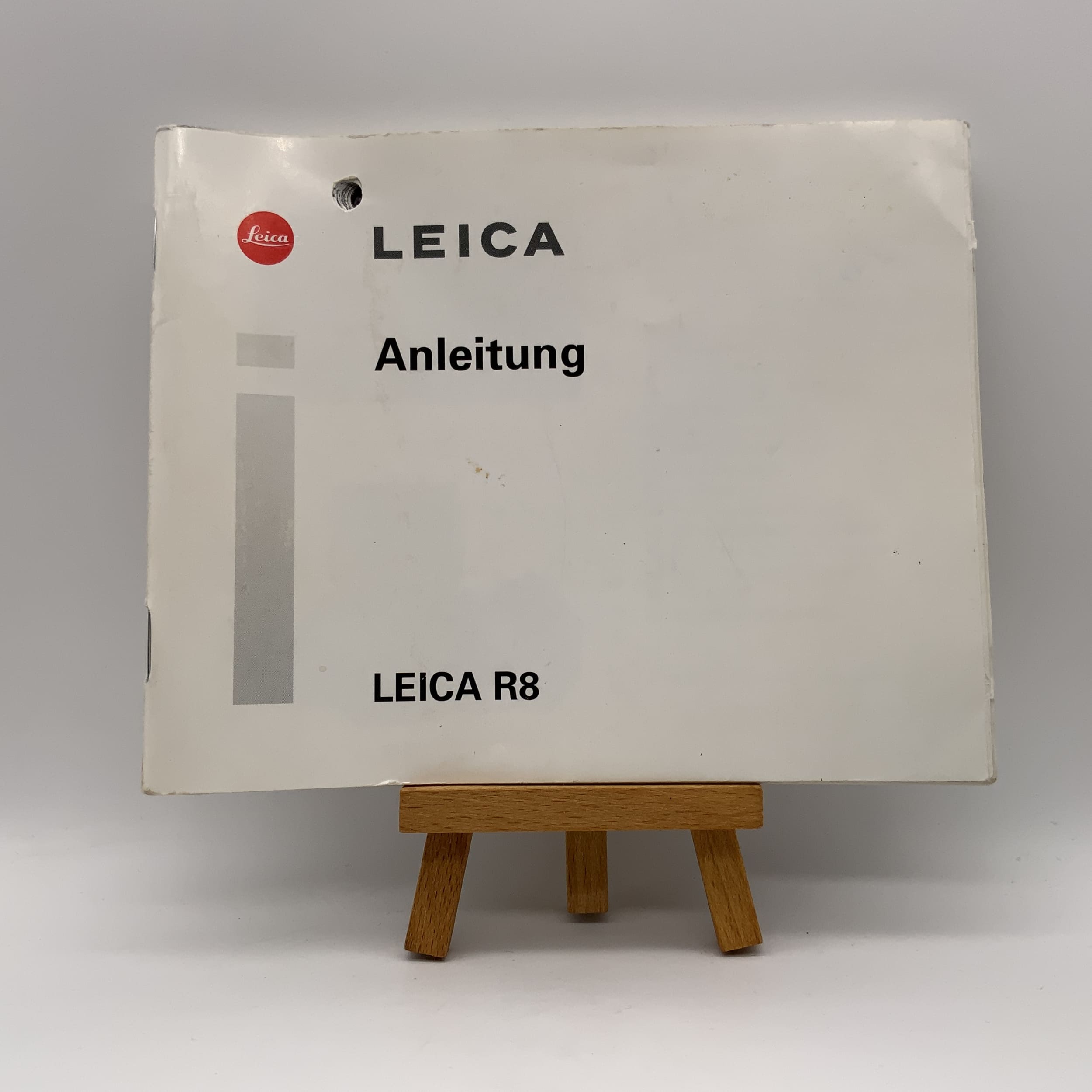 Leica R8 Bedienungsanleitung Deutsch Gebrauchsanweisung
