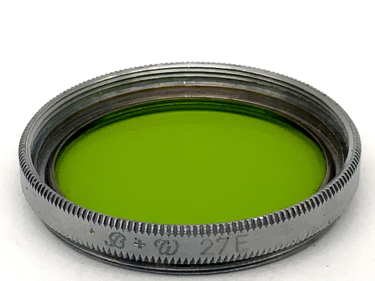 B+W Farbfilter grün/green 27E Filter 27mm Kreisförmig Filtergewinde