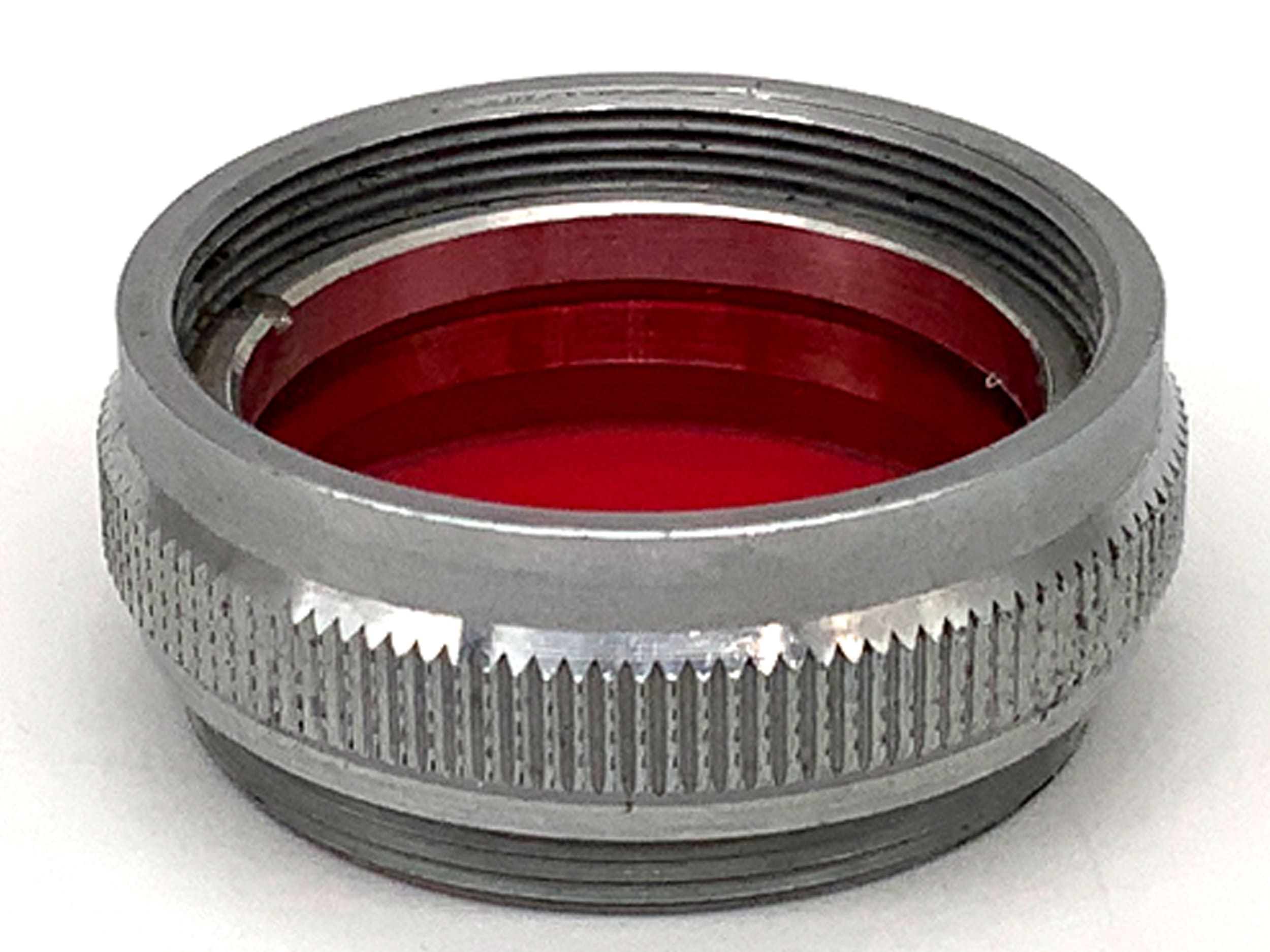 Farbfilter rot/red Filter 20mm Kreisförmig Filtergewinde
