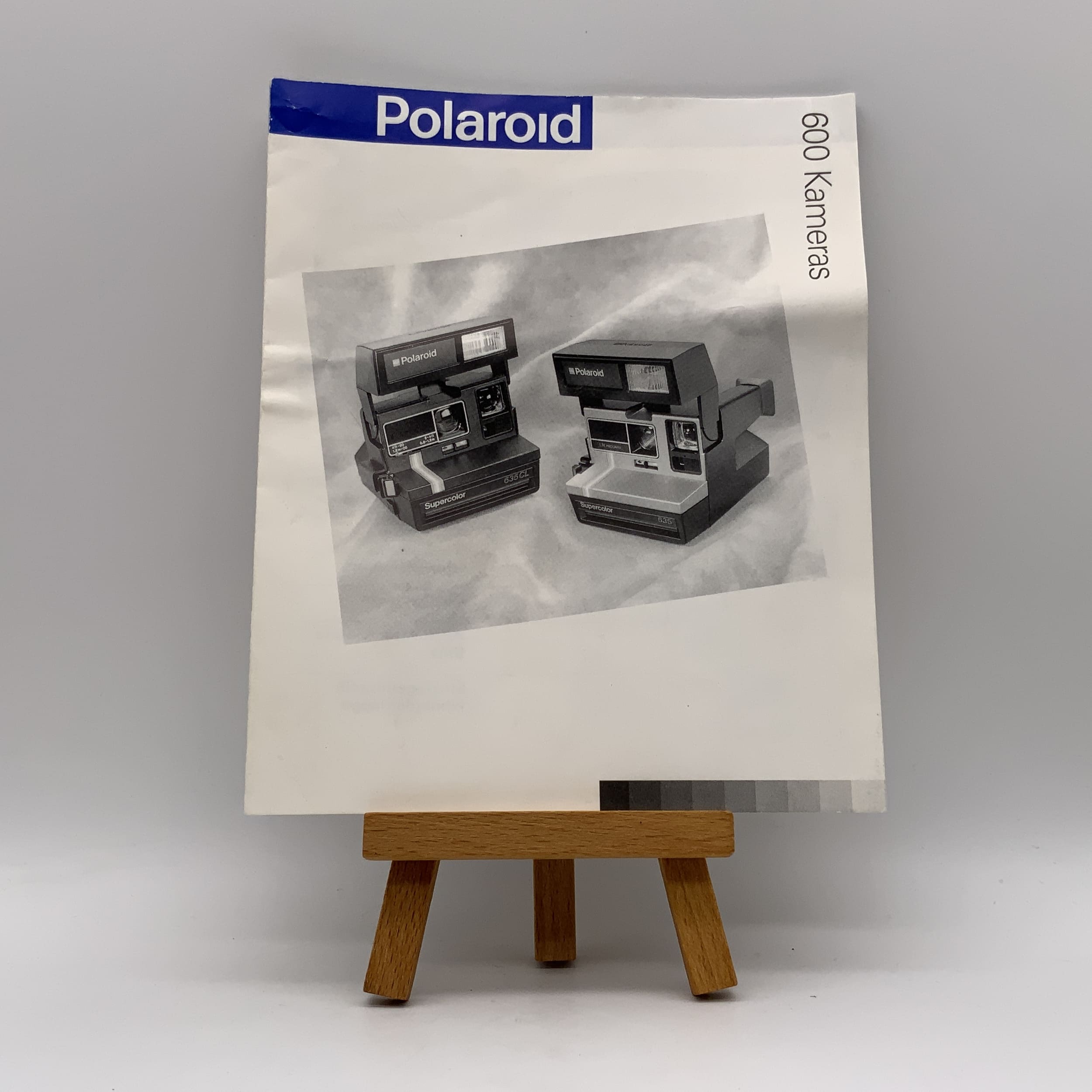 Polaroid 600 Kameras Bedienungsanleitung Deutsch Gebrauchsanweisung