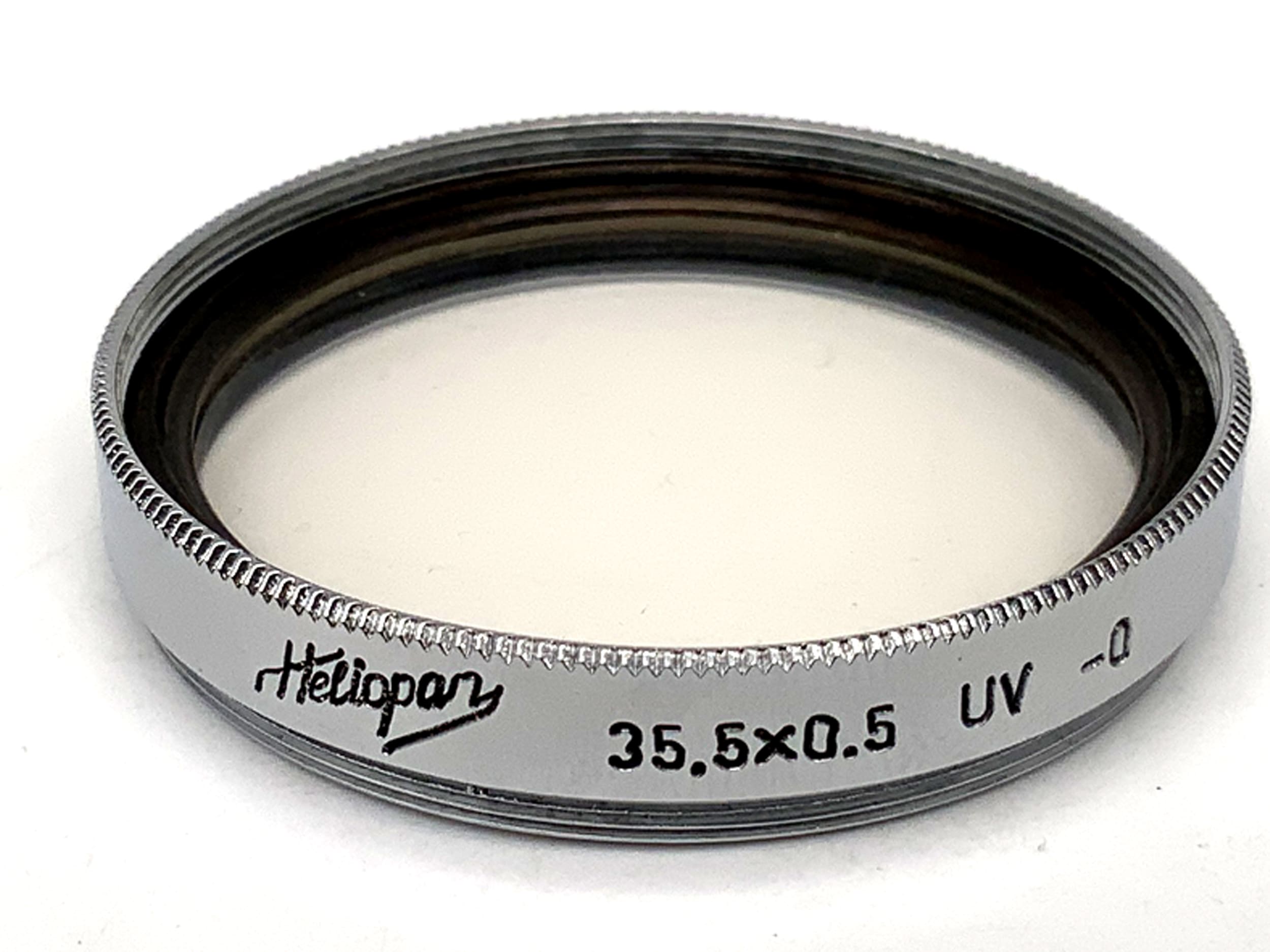 Heliopan UV 35.5x0.5 UV -0 Filter 35,5mm Kreisförmig Filtergewinde