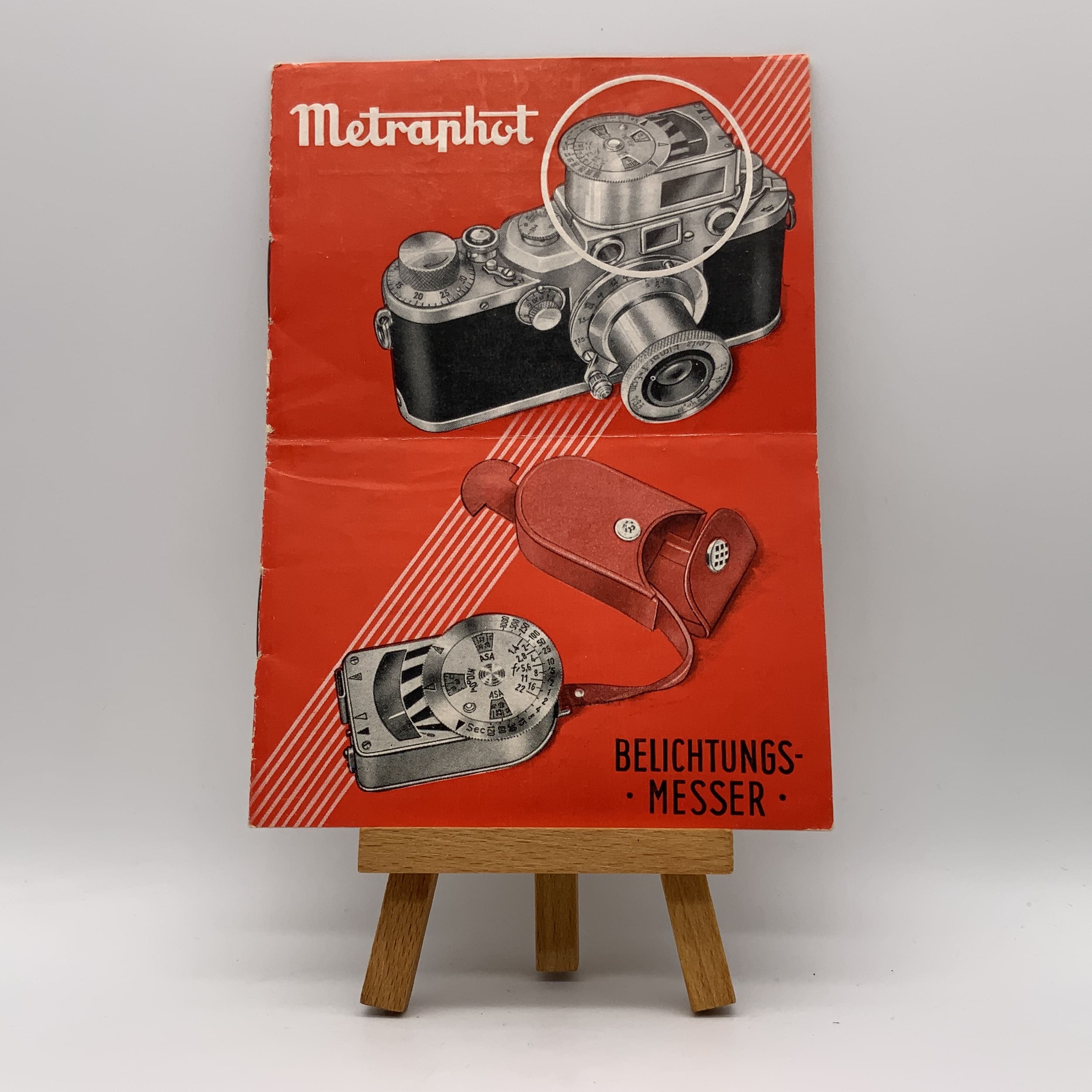 Metrawatt Metraphot Belichtungsmesser Bedienungsanleitung Deutsch