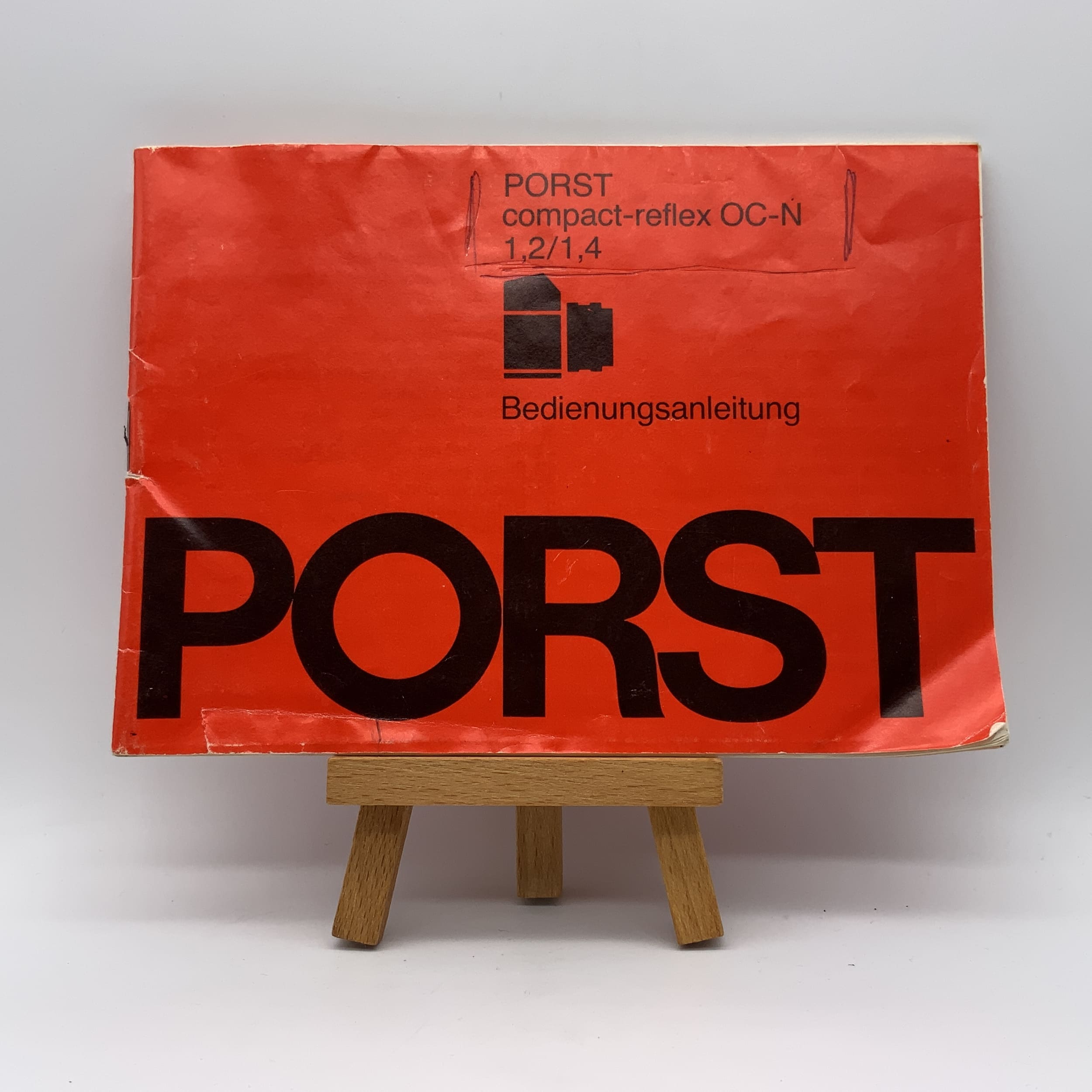 Porst compact -reflex OC-N 1,2/1,4 Bedienungsanleitung Deutsch